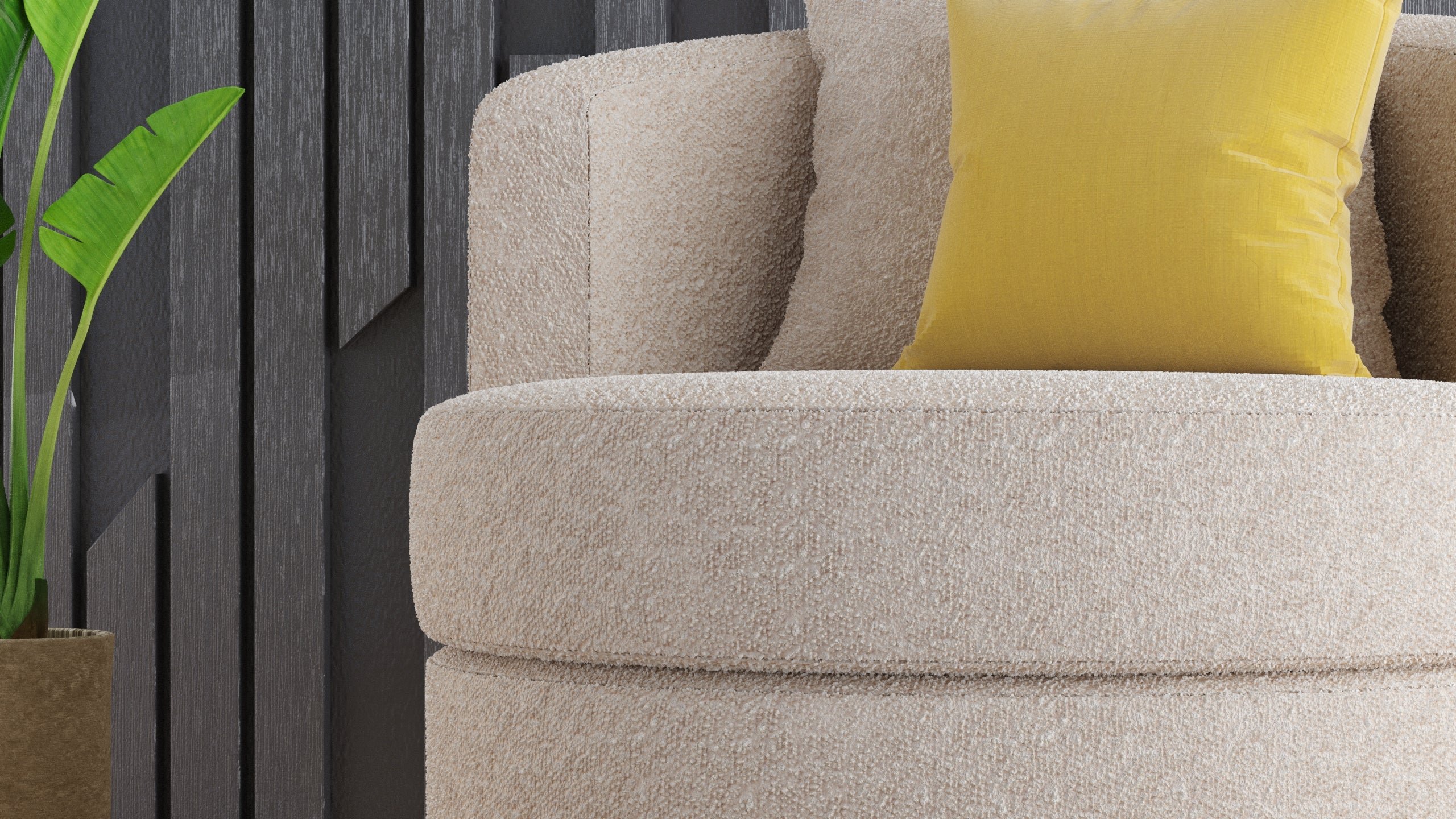 Arcadia Boucle Radius Chair - Image 6