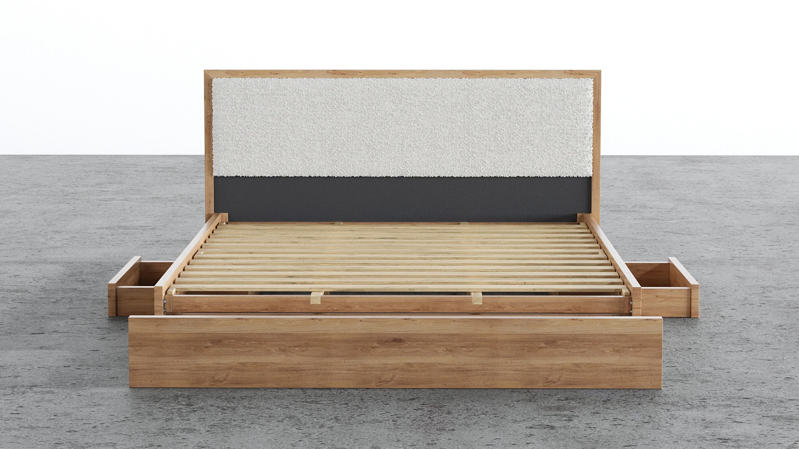 Aspen Bed With Upholstered Back - Image 11
