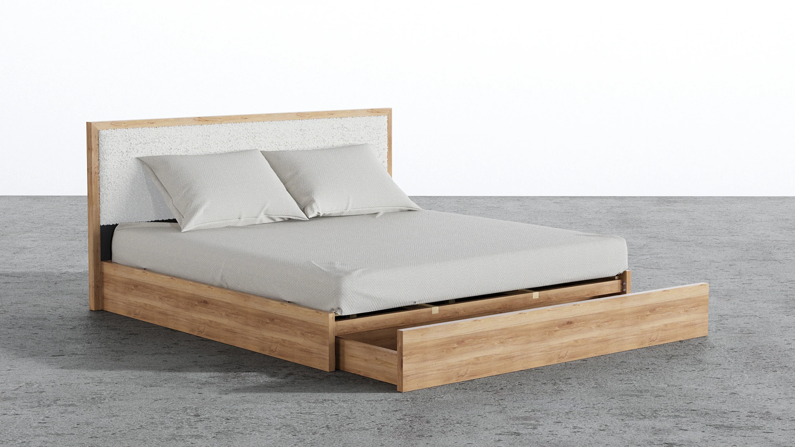 Aspen Bed With Upholstered Back - Image 12