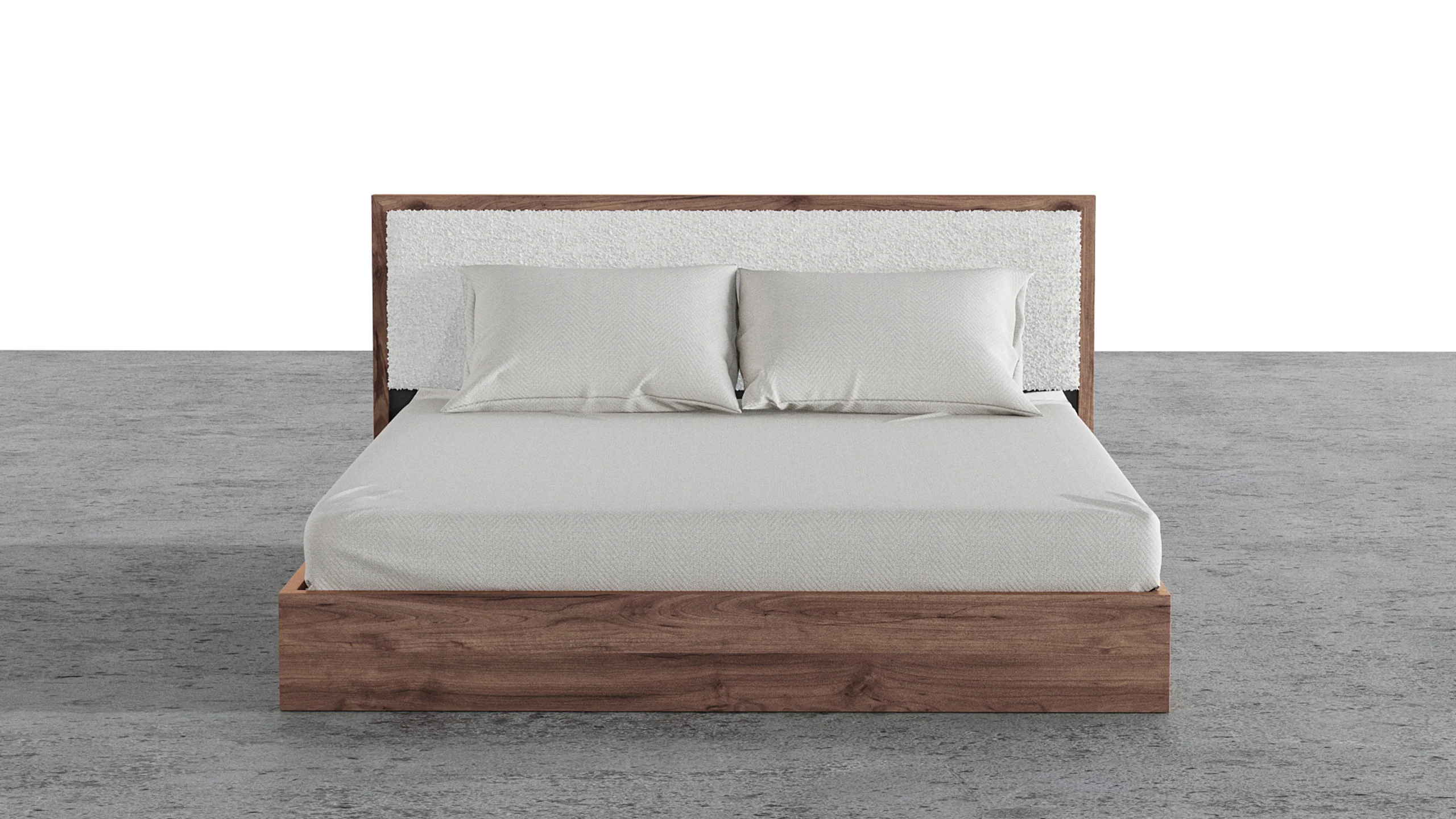 Aspen Bed With Upholstered Back - Image 14