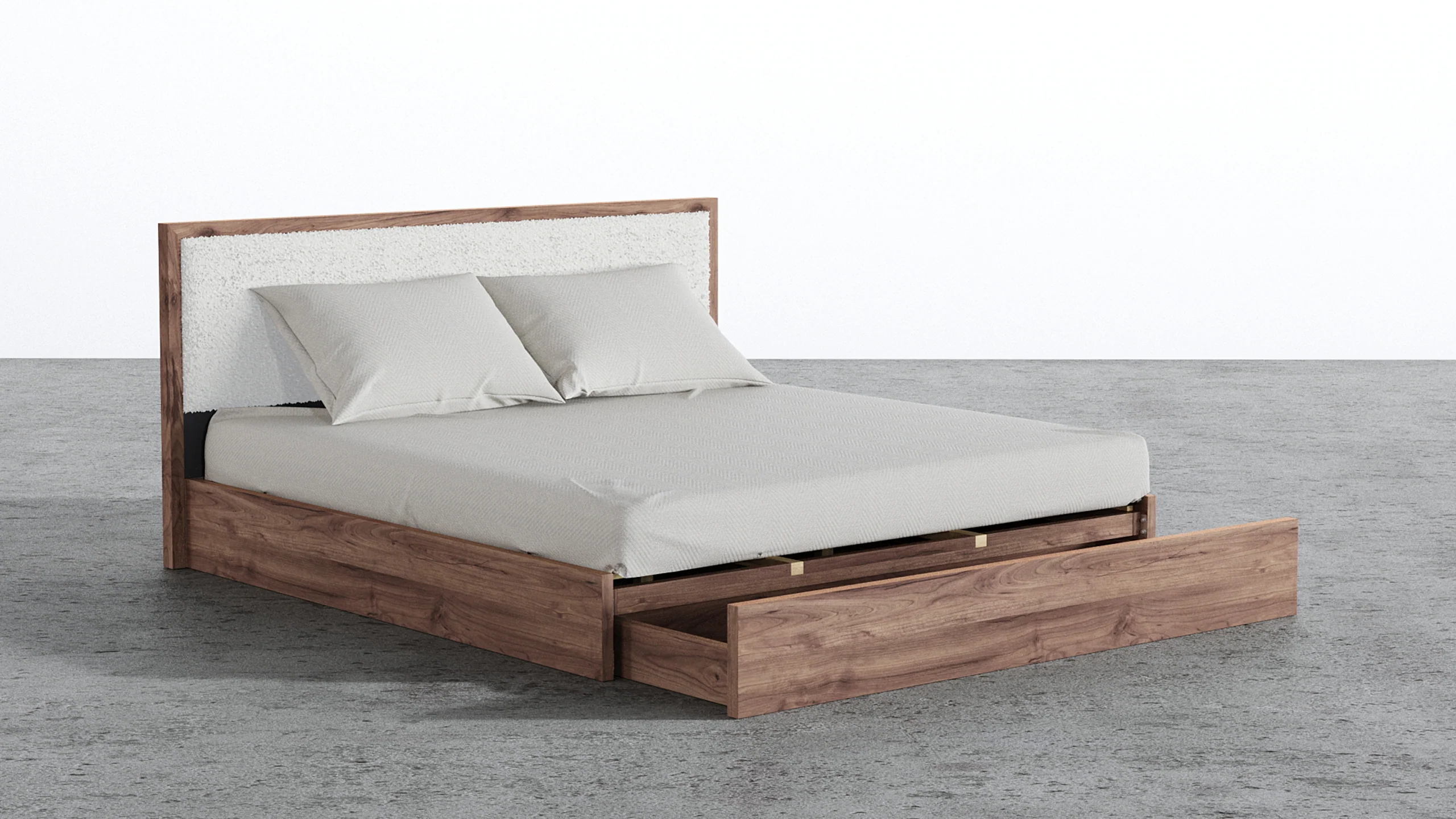 Aspen Bed With Upholstered Back - Image 18