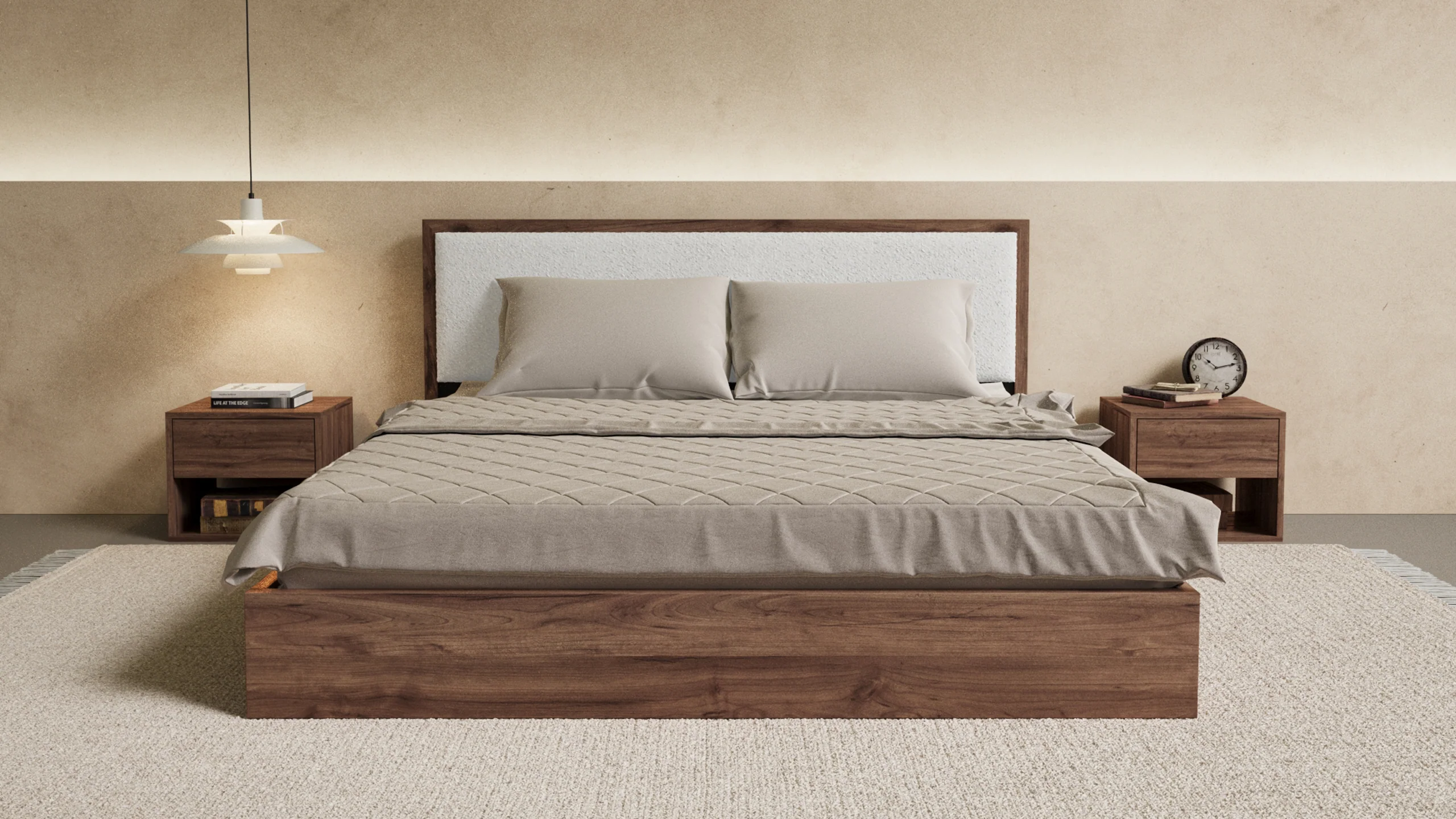 Aspen Bed With Upholstered Back - Image 19