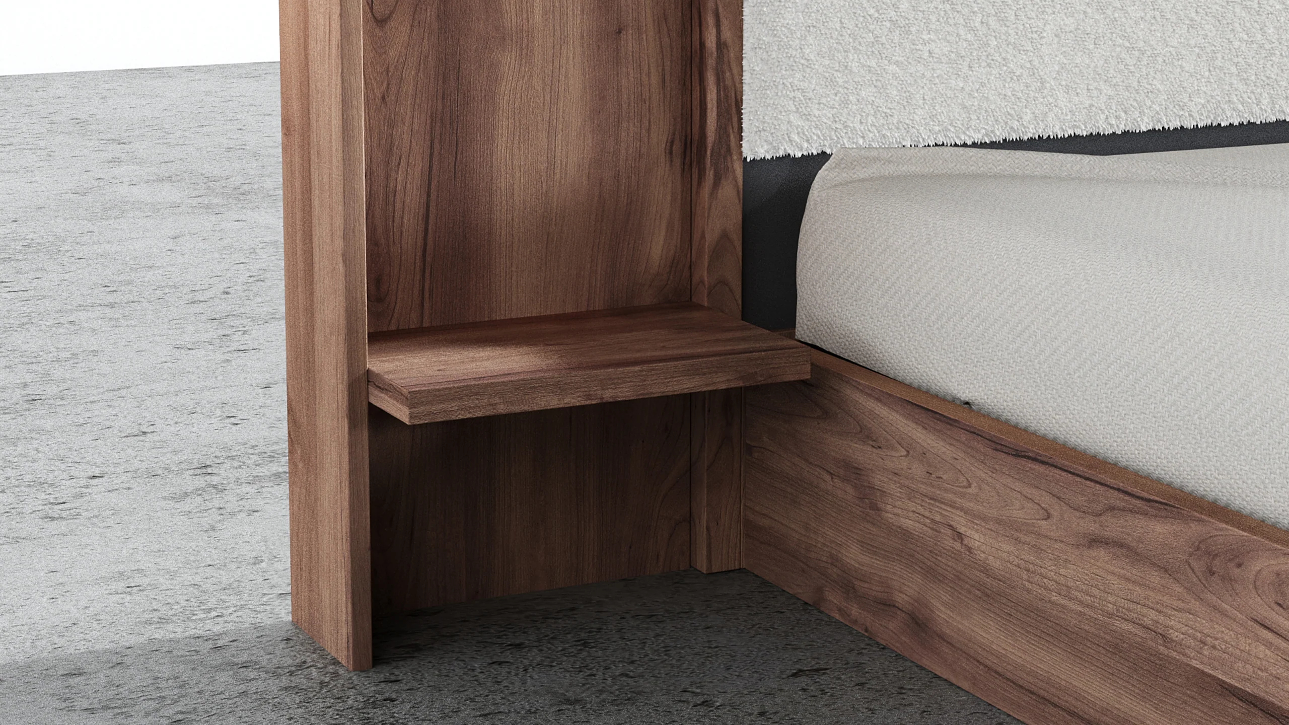 Aspen Bed With Upholstered Back - Image 22