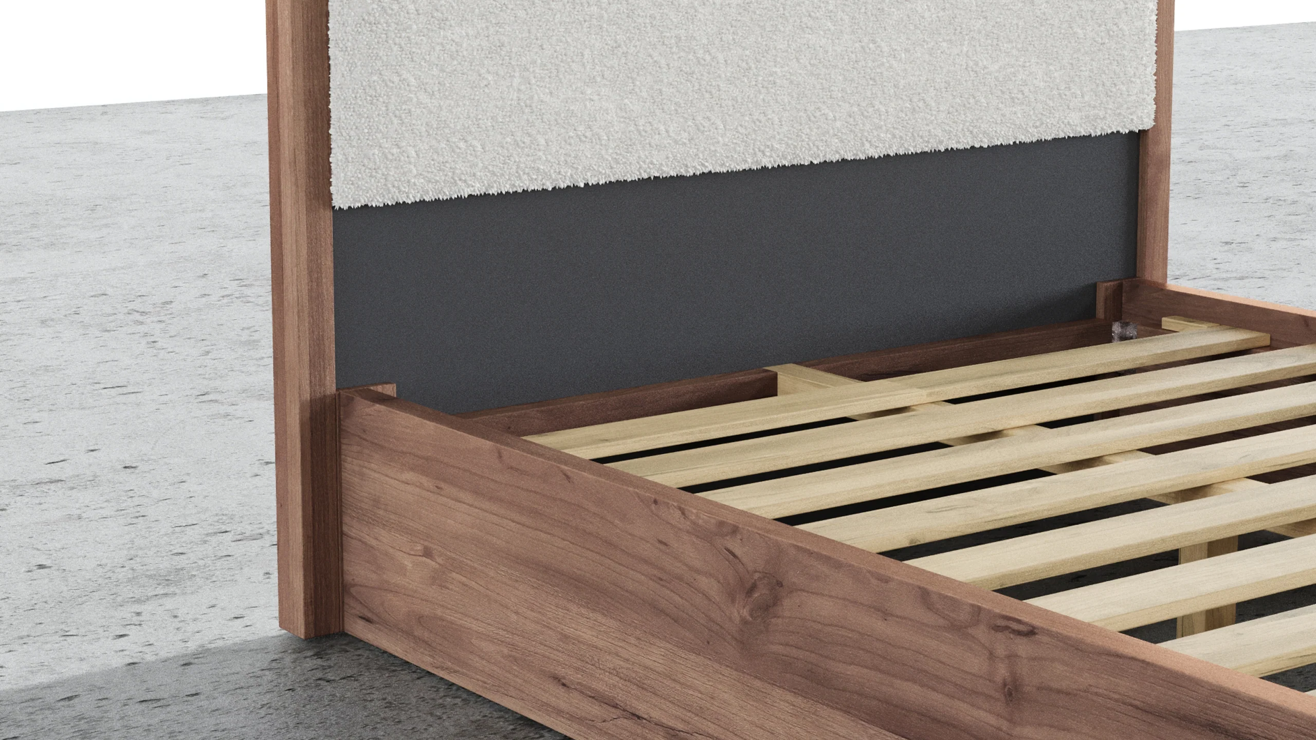 Aspen Bed With Upholstered Back - Image 23