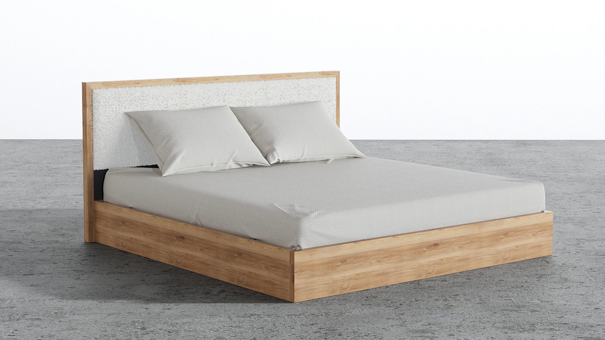 Aspen Bed With Upholstered Back - Image 3