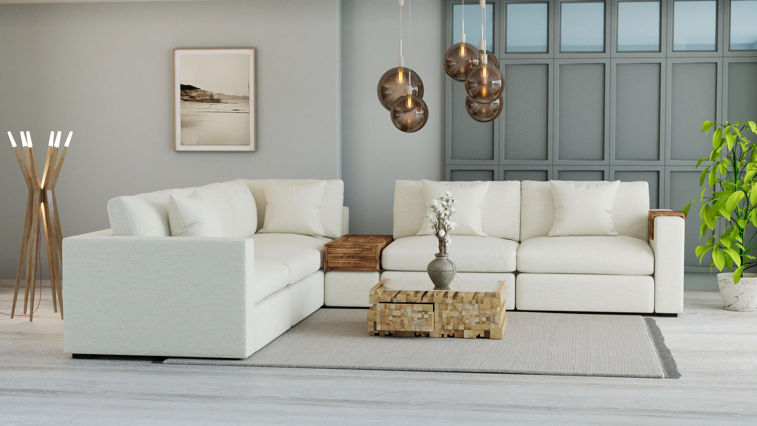 Bennet 5 Seat Corner Sectional - Image 8
