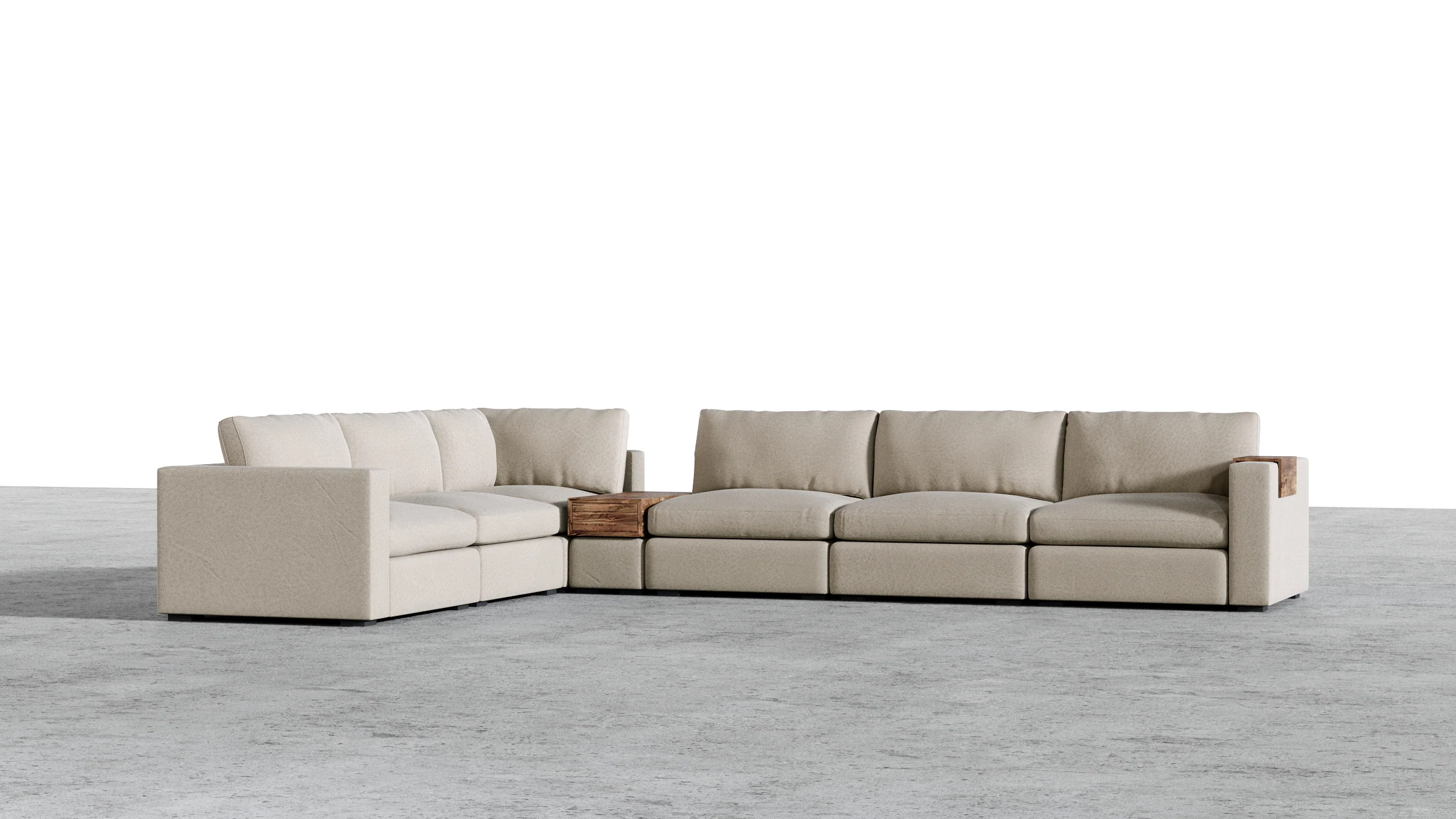 Bennet Corner Sectional 6 Seater - Image 8
