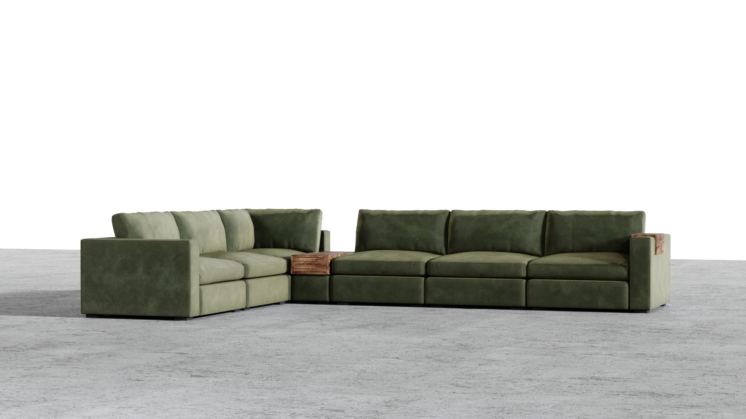 Bennet Corner Sectional 6 Seater - Image 8