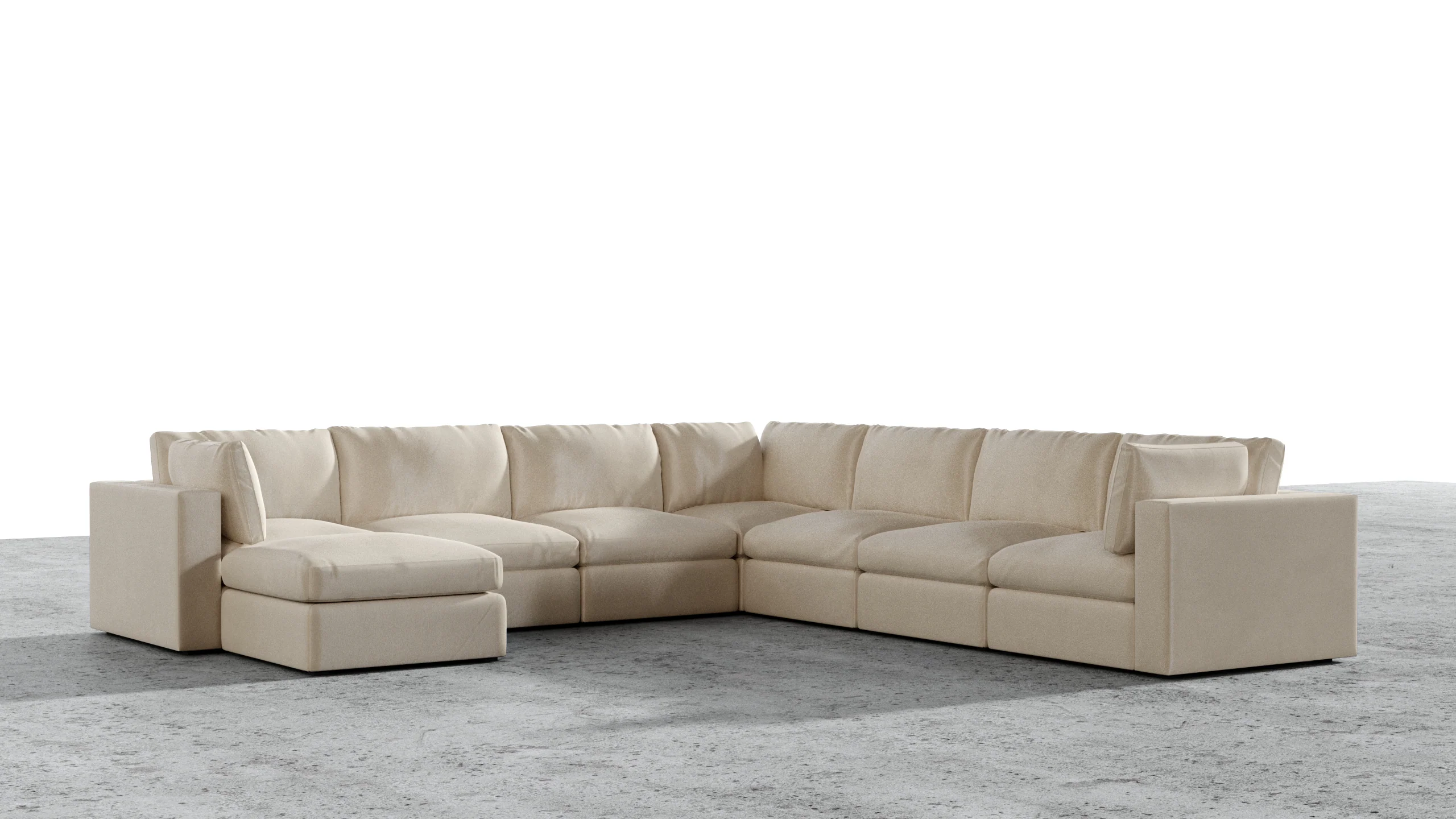 Bennet Corner Sectional 7 Seater - Image 25
