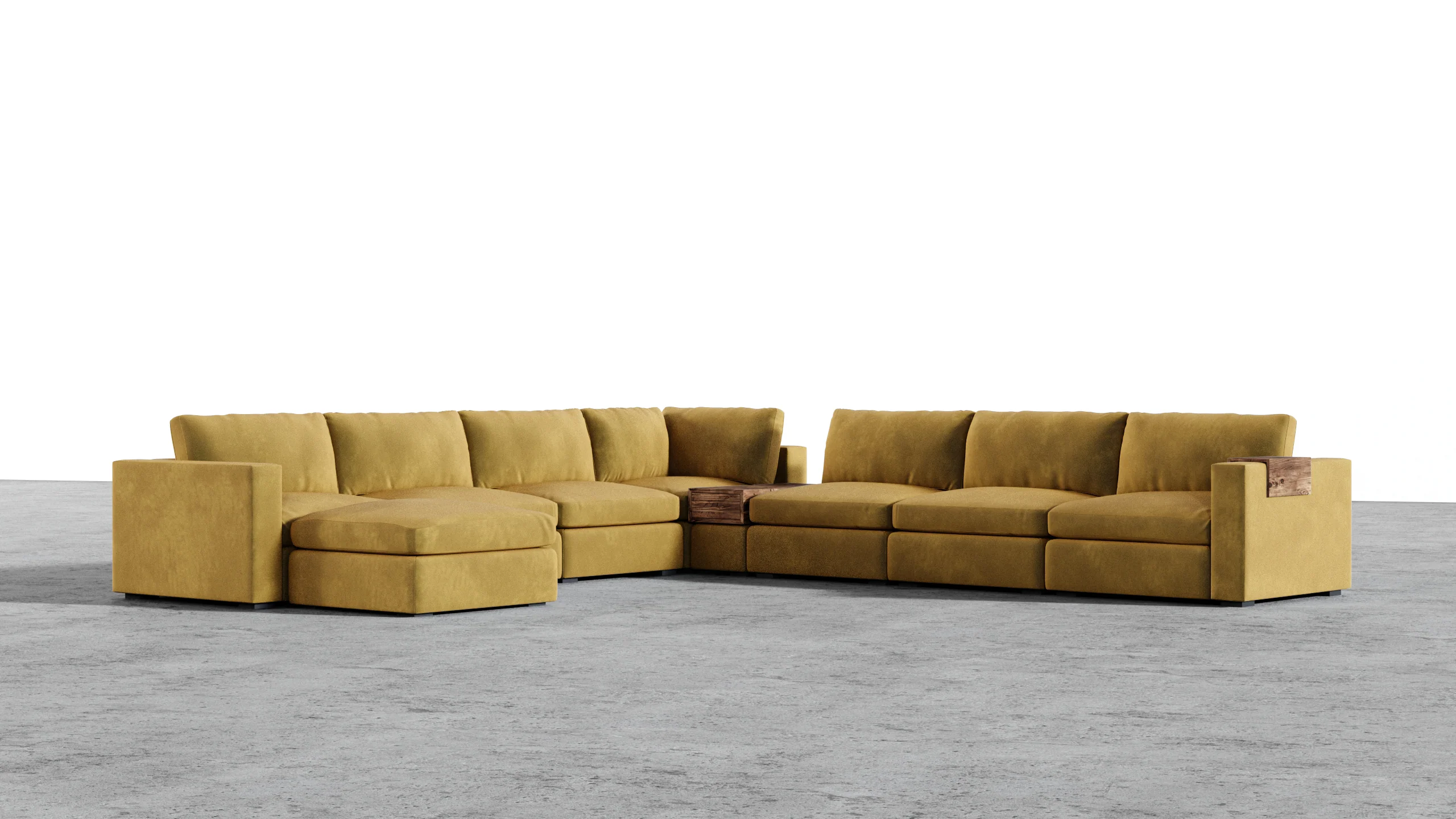 Bennet Corner Sectional 7 Seater - Image 16