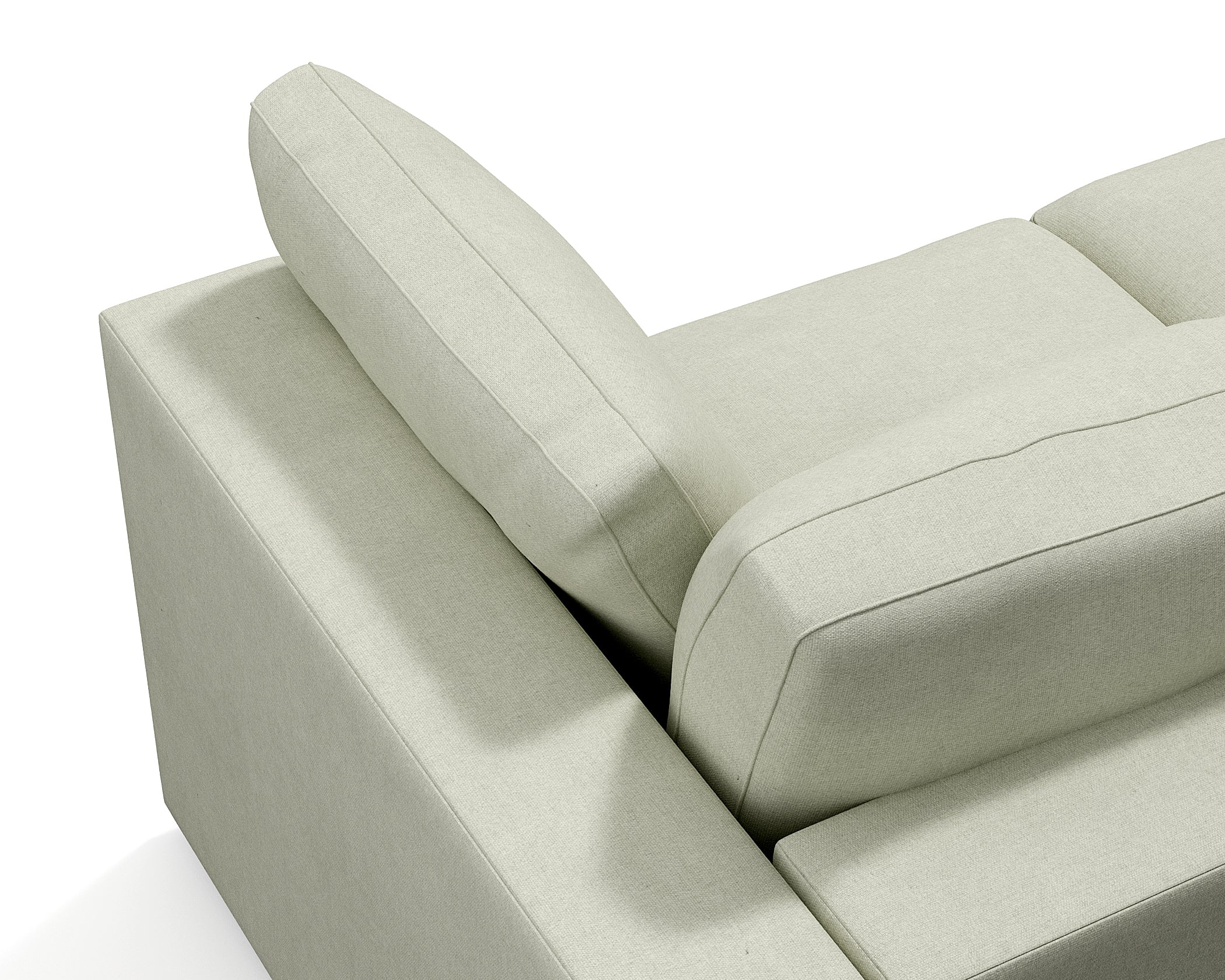Bennet Pearl Cream 7 Seater U Shape - Image 7