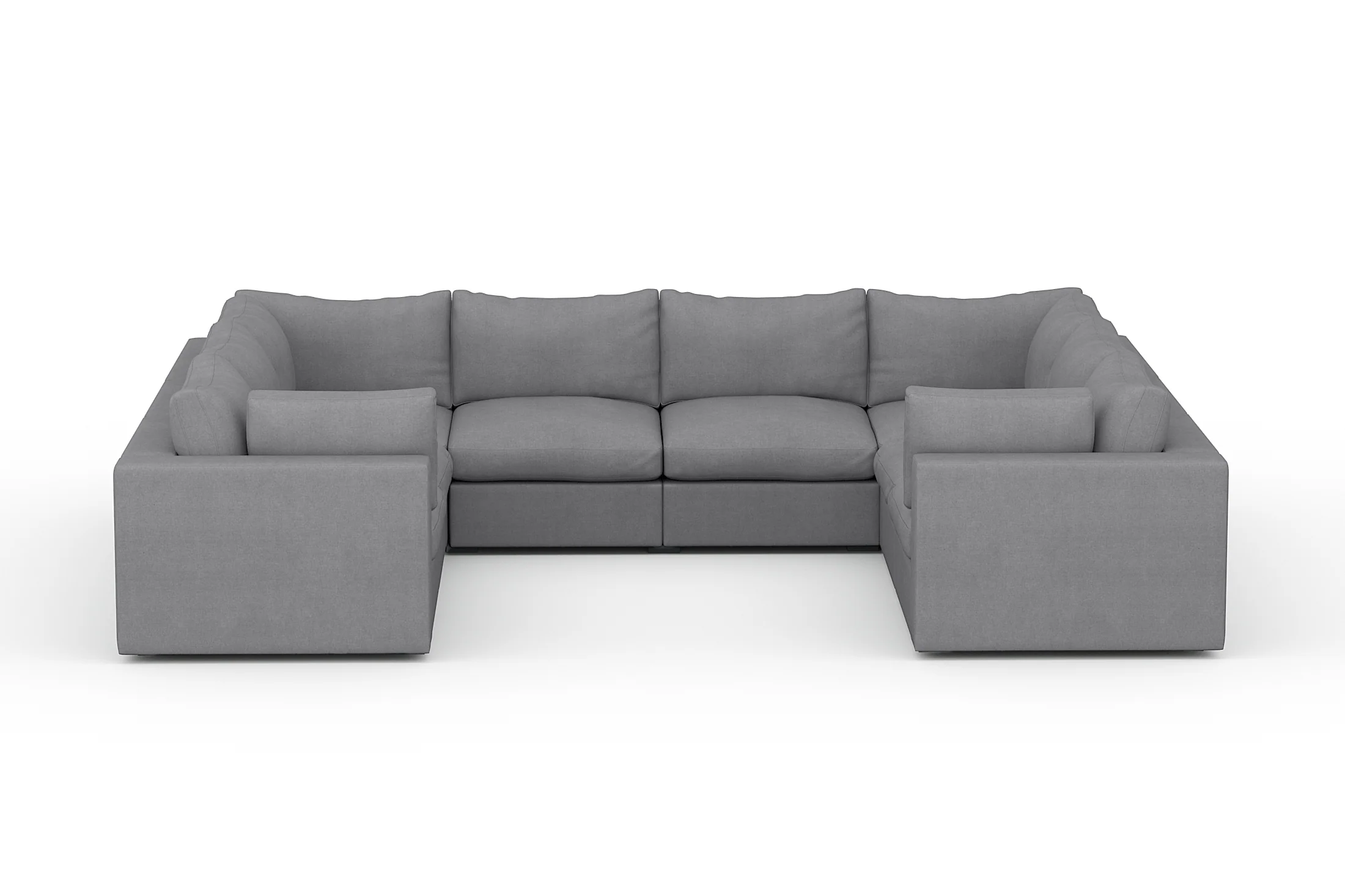 Bennet Pearl Cream 8 Seater U Shape - Image 11