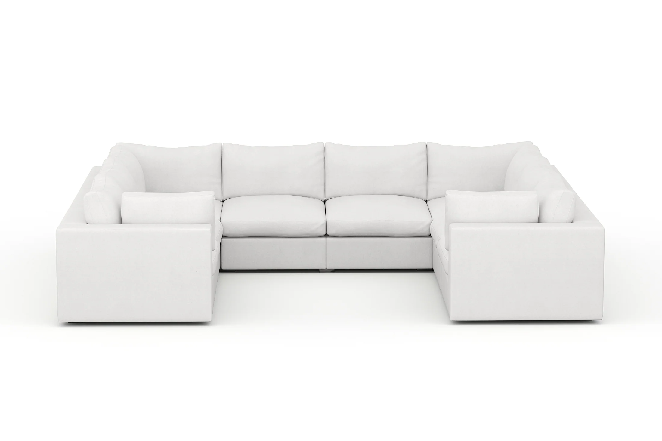 Bennet Pewter Grey 6 Seater U Shape - Image 10