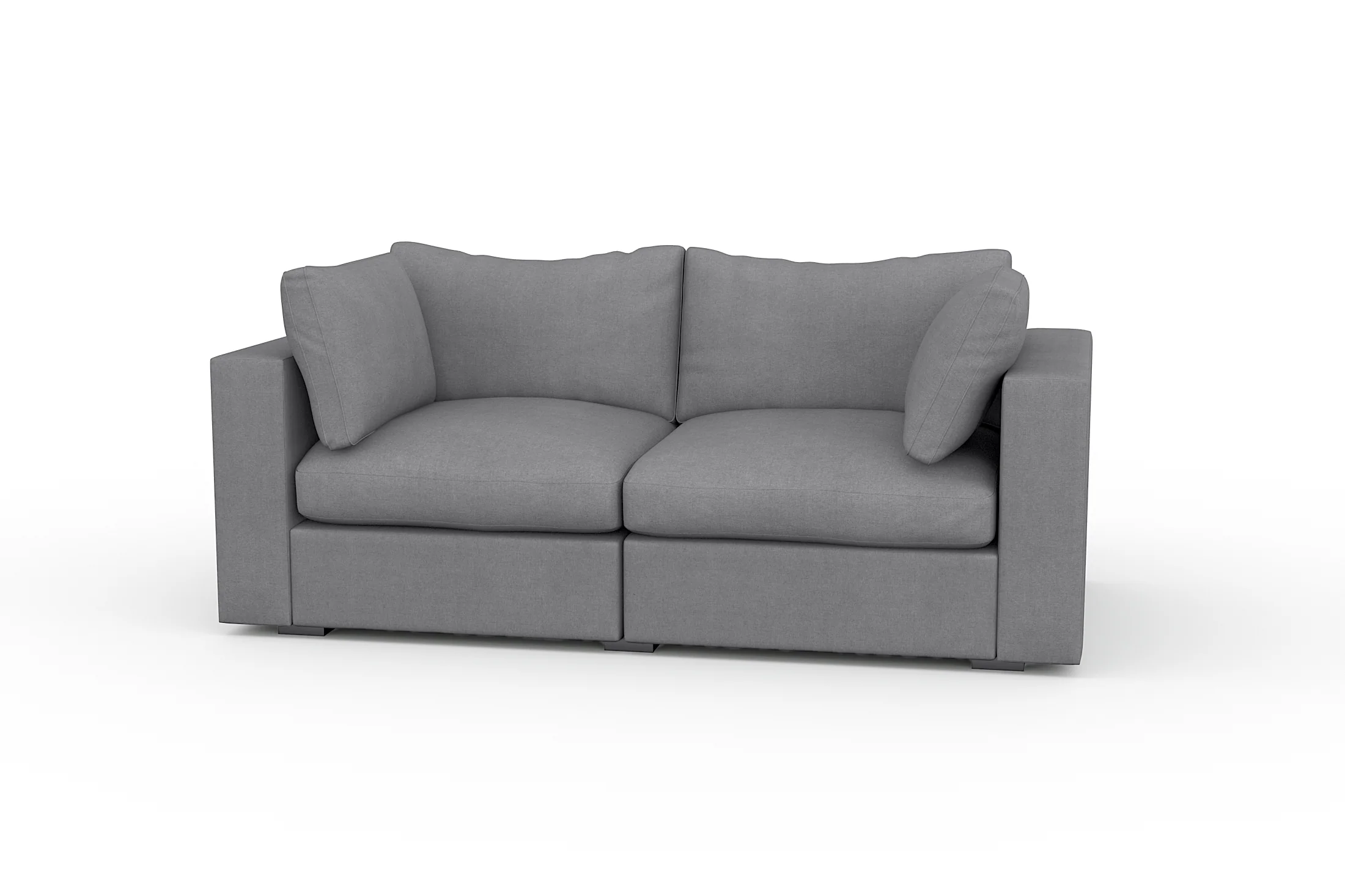 Bennet Pewter Grey 62" Sofa - Image 9