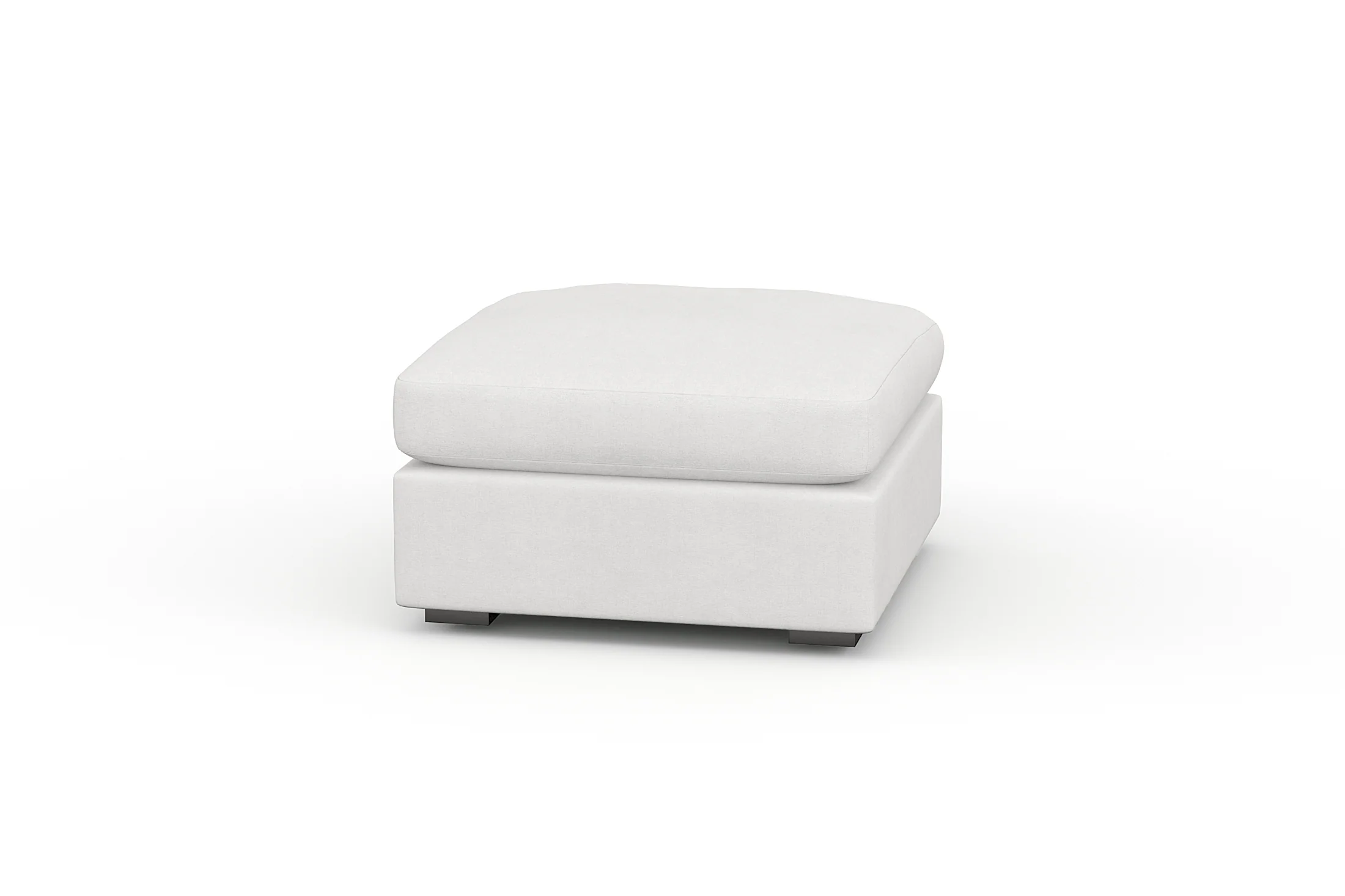 Bennet Pewter Grey Ottoman - Image 7