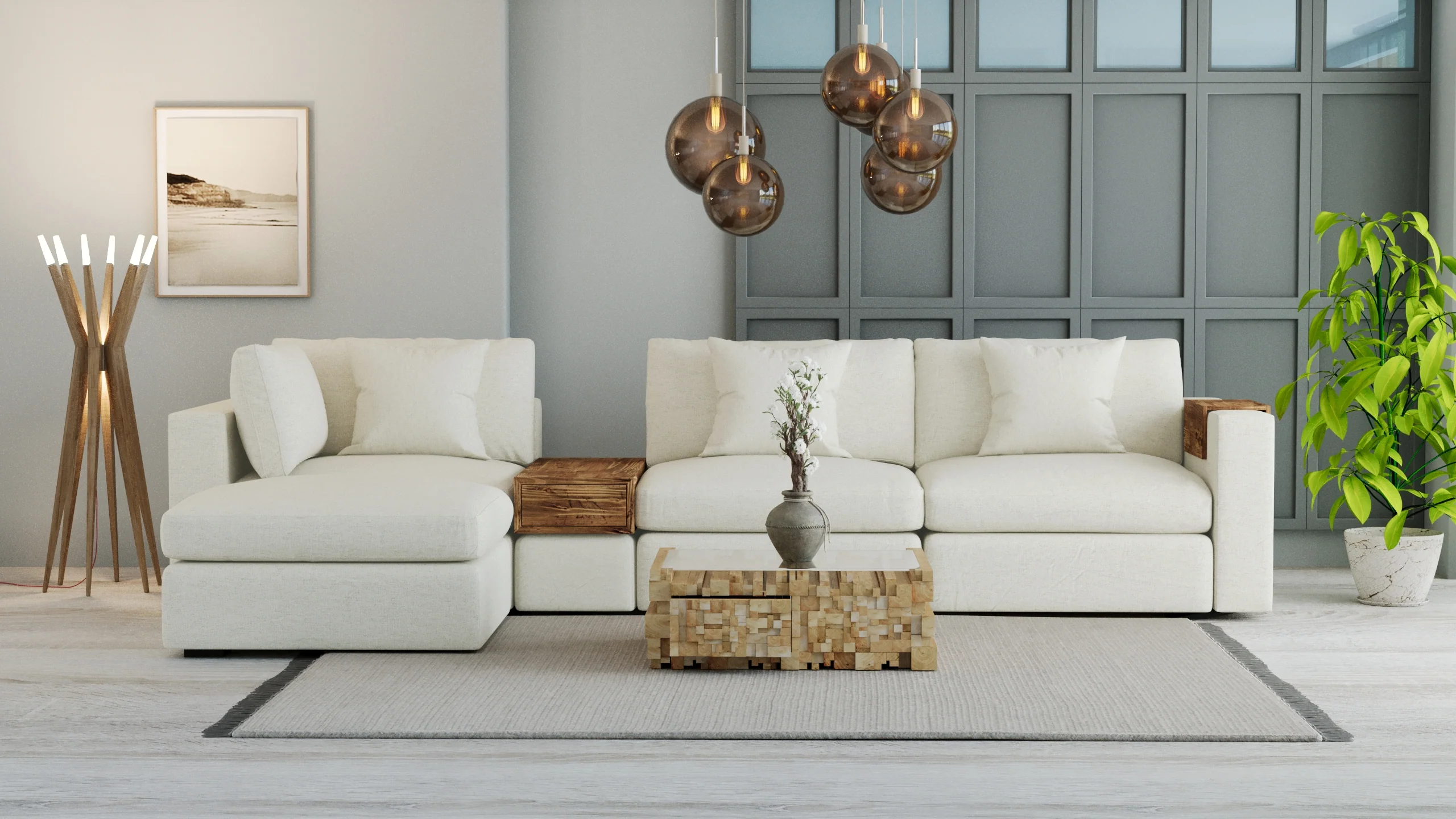 Bennet Sofa And Ottoman - Image 8
