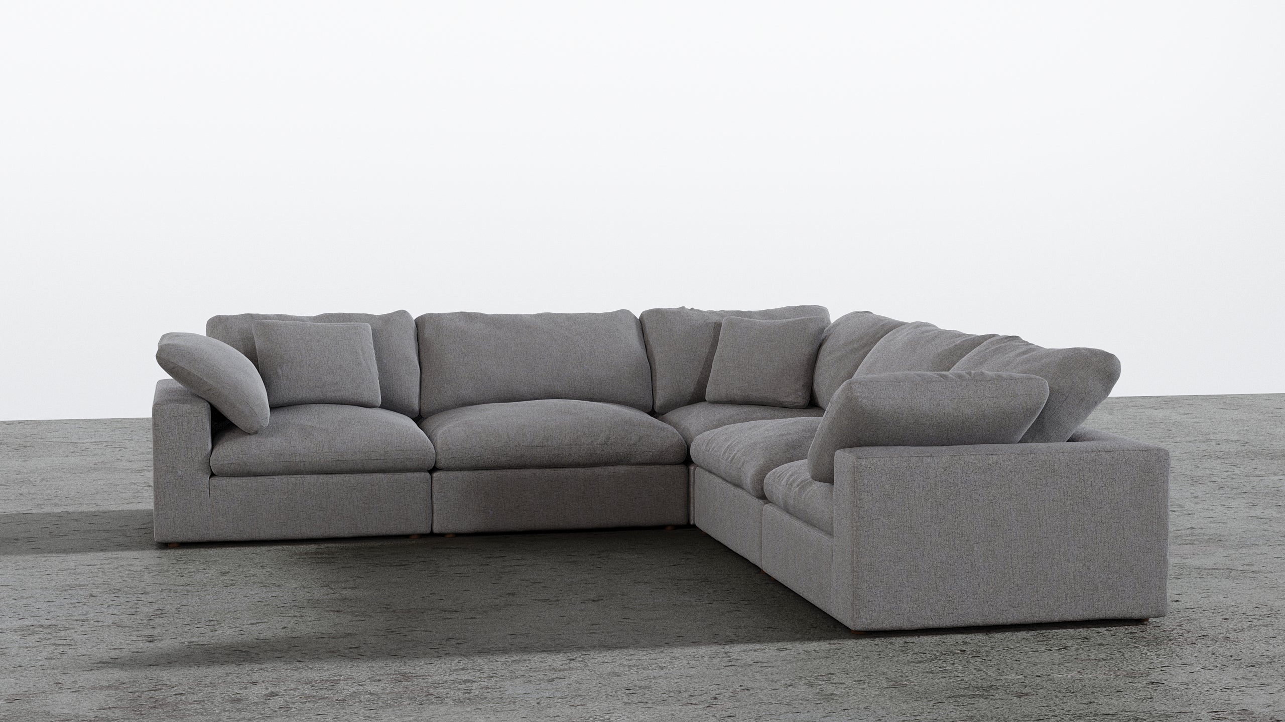 Cloud Paradise Corner Sectional 5 Seater - Image 10