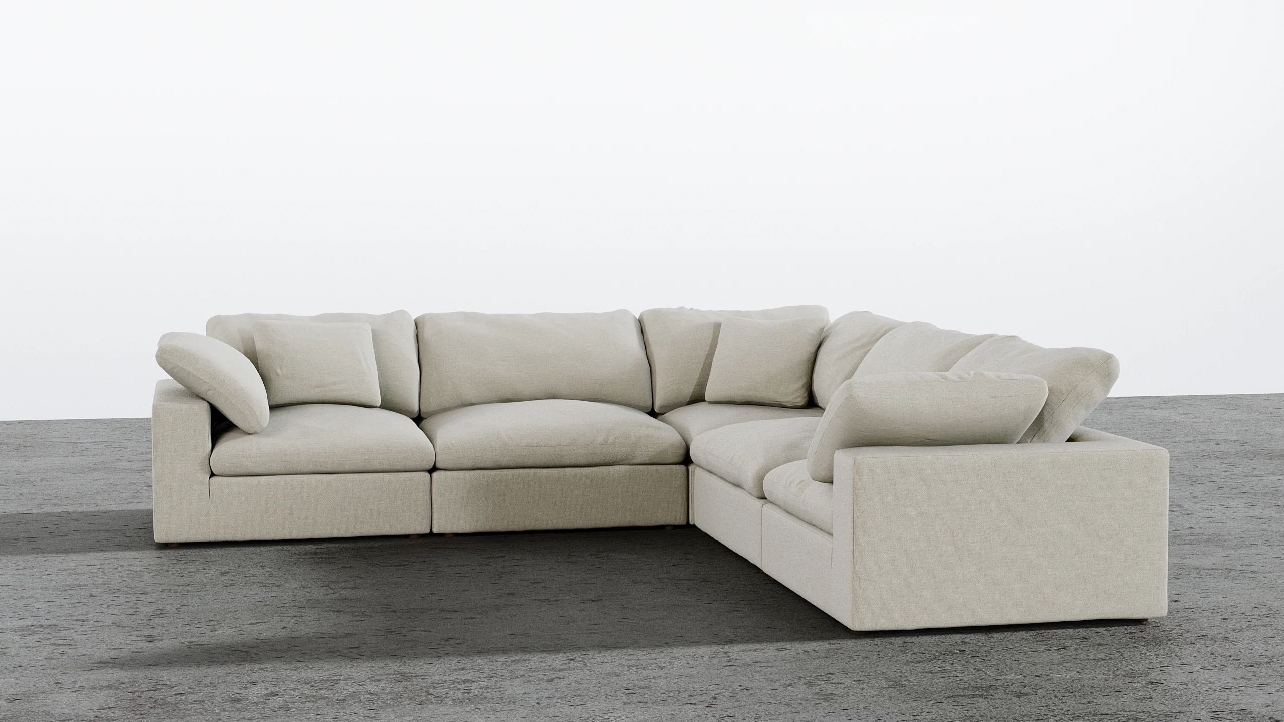 Cloud Paradise Corner Sectional 5 Seater - Image 19