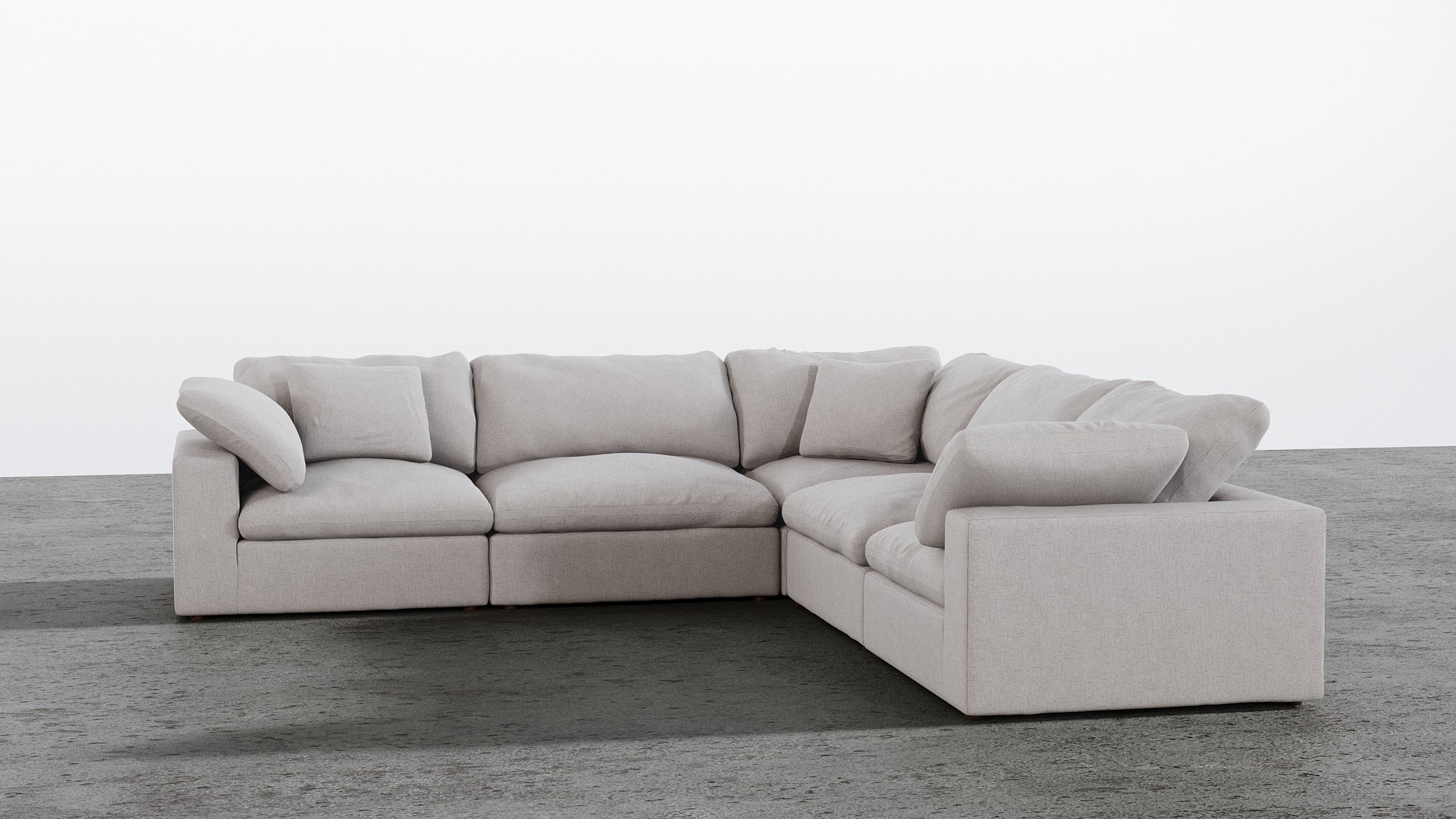 Cloud Paradise Corner Sectional 5 Seater - Image 22