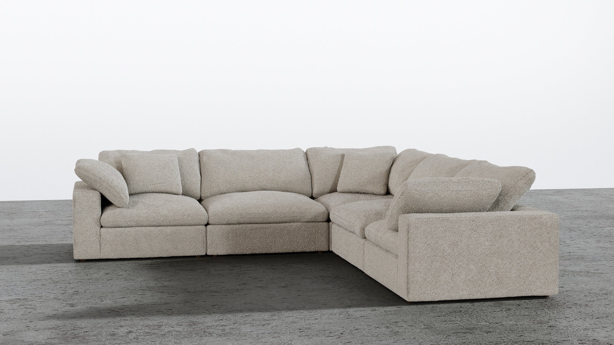 Cloud Paradise Corner Sectional 5 Seater - Image 28