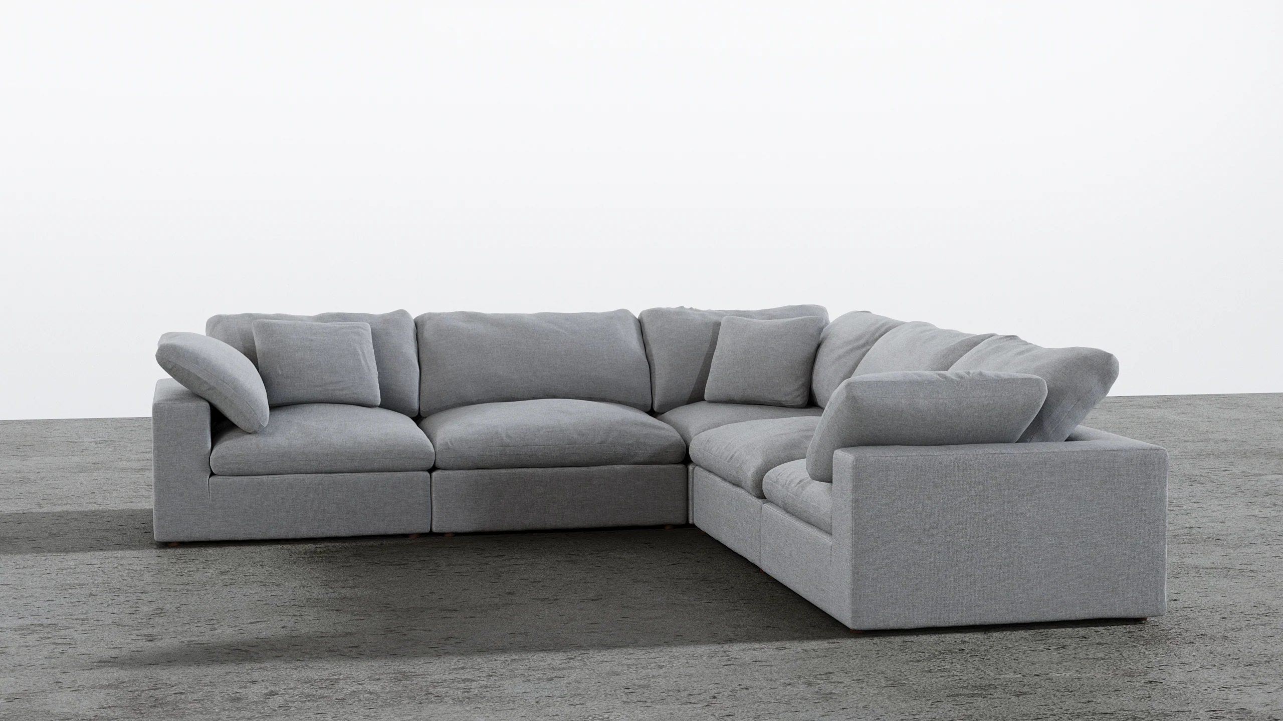 Cloud Paradise Corner Sectional 5 Seater - Image 31