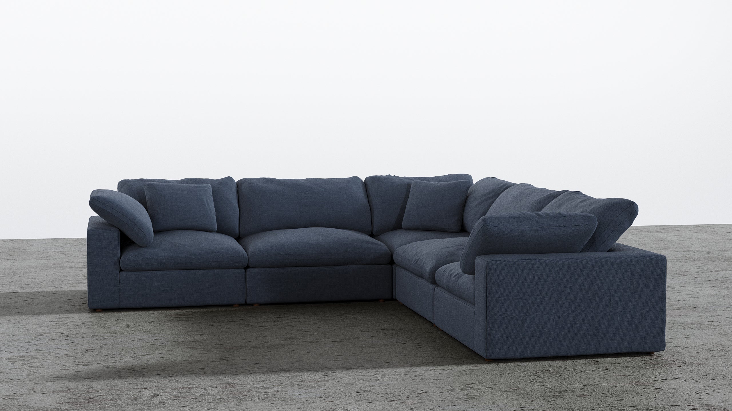 Cloud Paradise Corner Sectional 5 Seater - Image 37