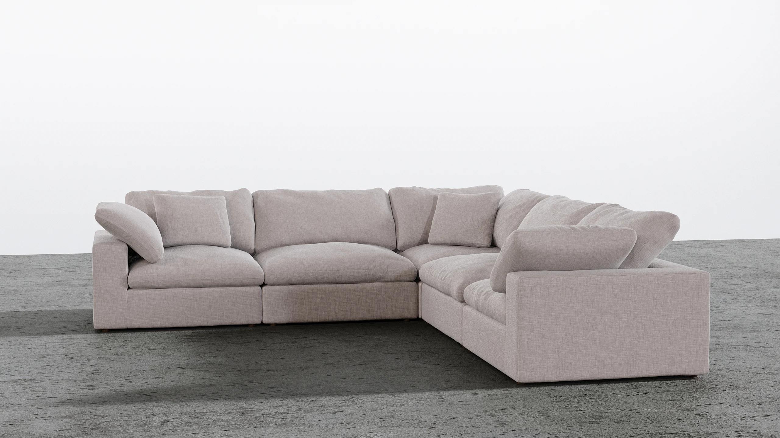 Cloud Paradise Corner Sectional 5 Seater - Image 40