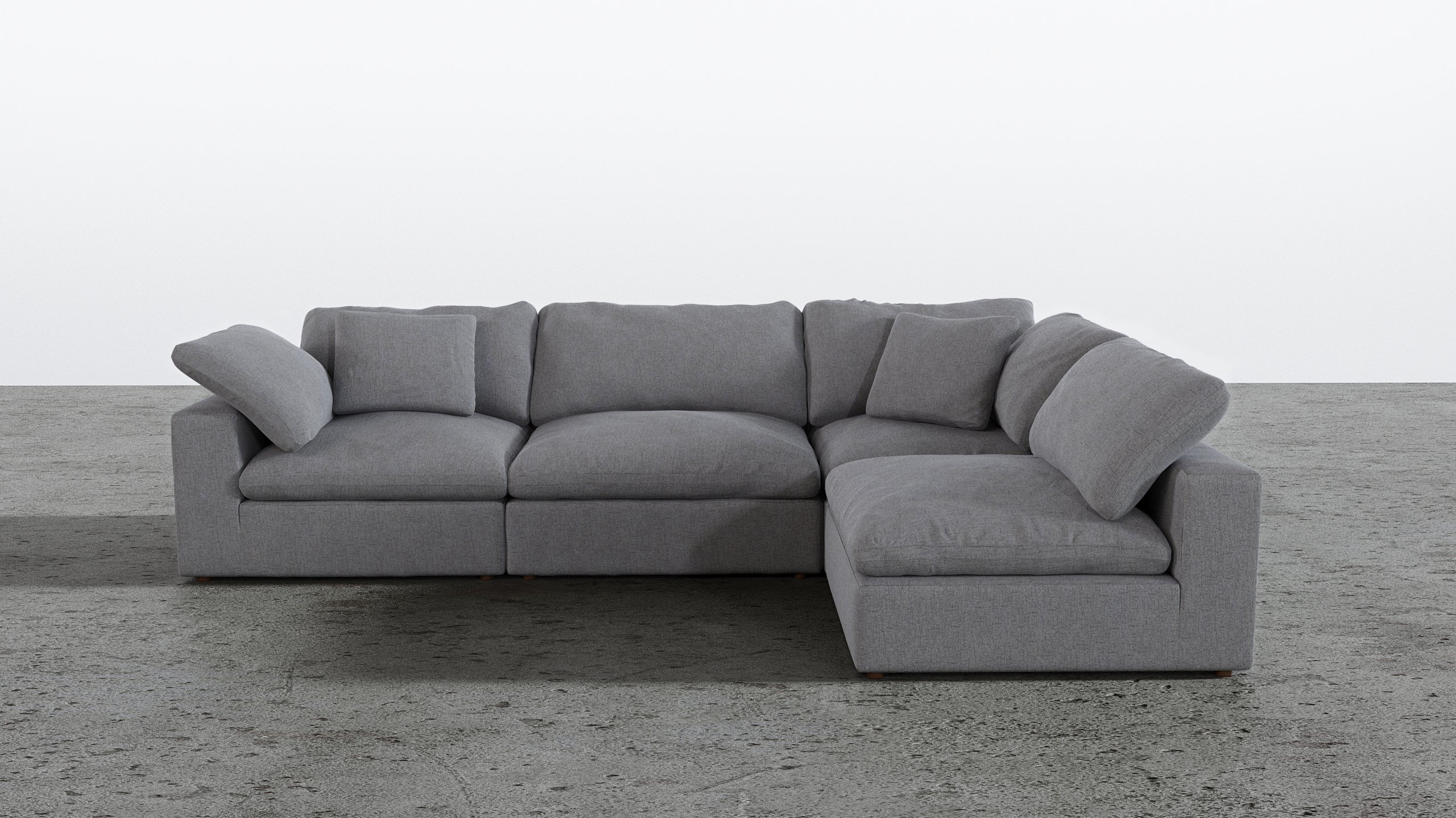 Cloud Paradise Sectional 4 Seater - Image 10