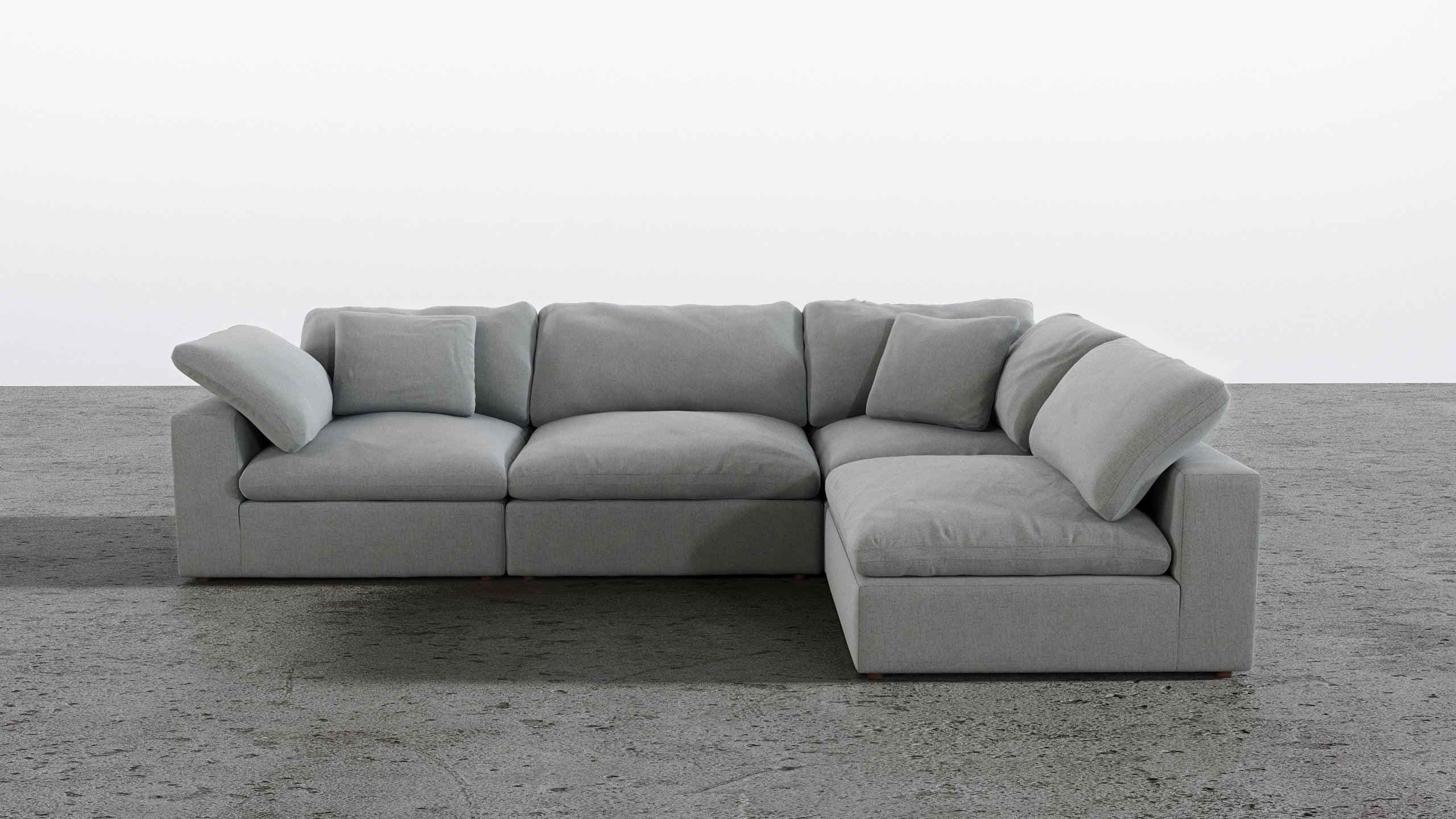 Cloud Paradise Sectional 4 Seater - Image 16