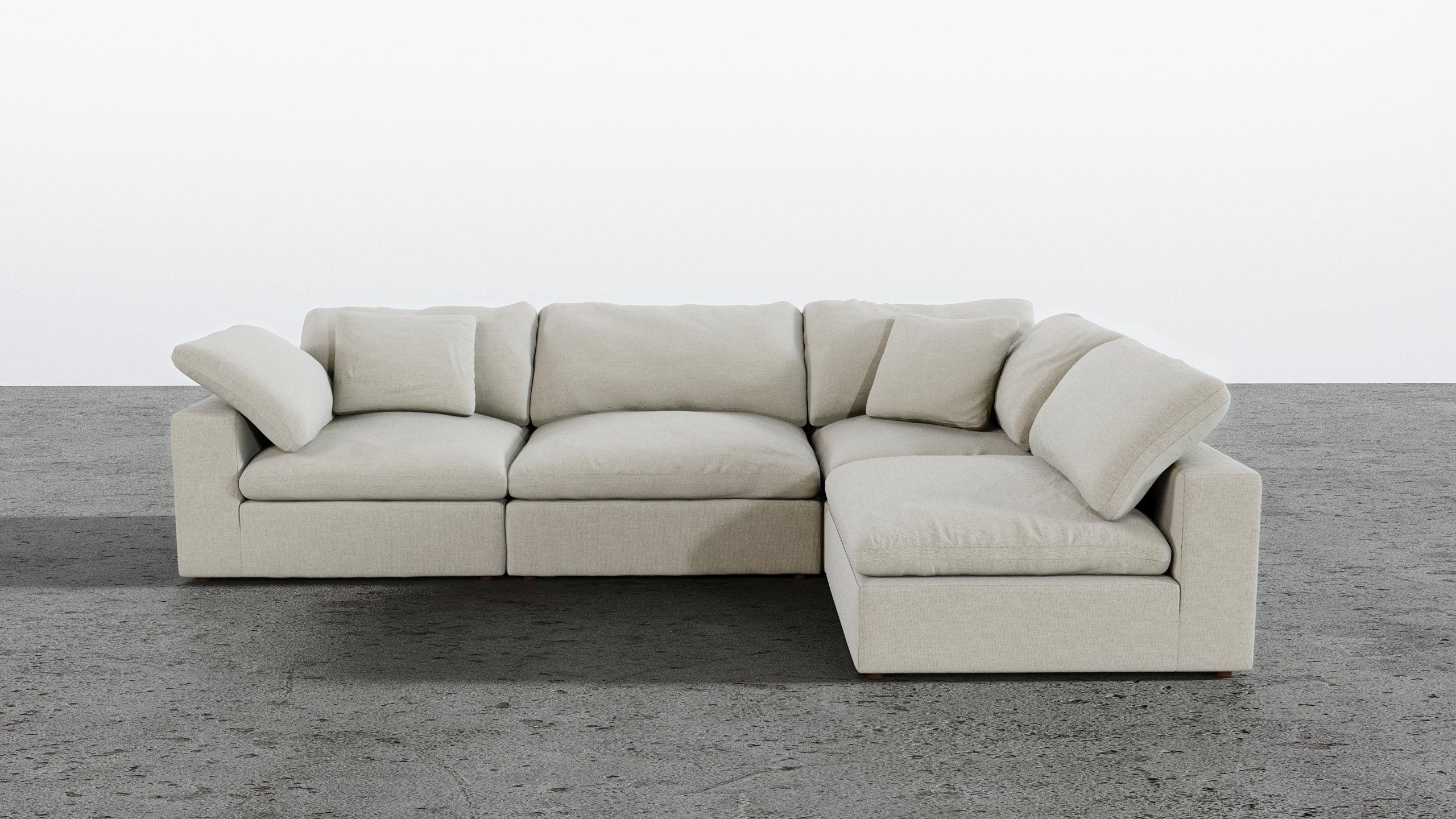 Cloud Paradise Sectional 4 Seater - Image 19