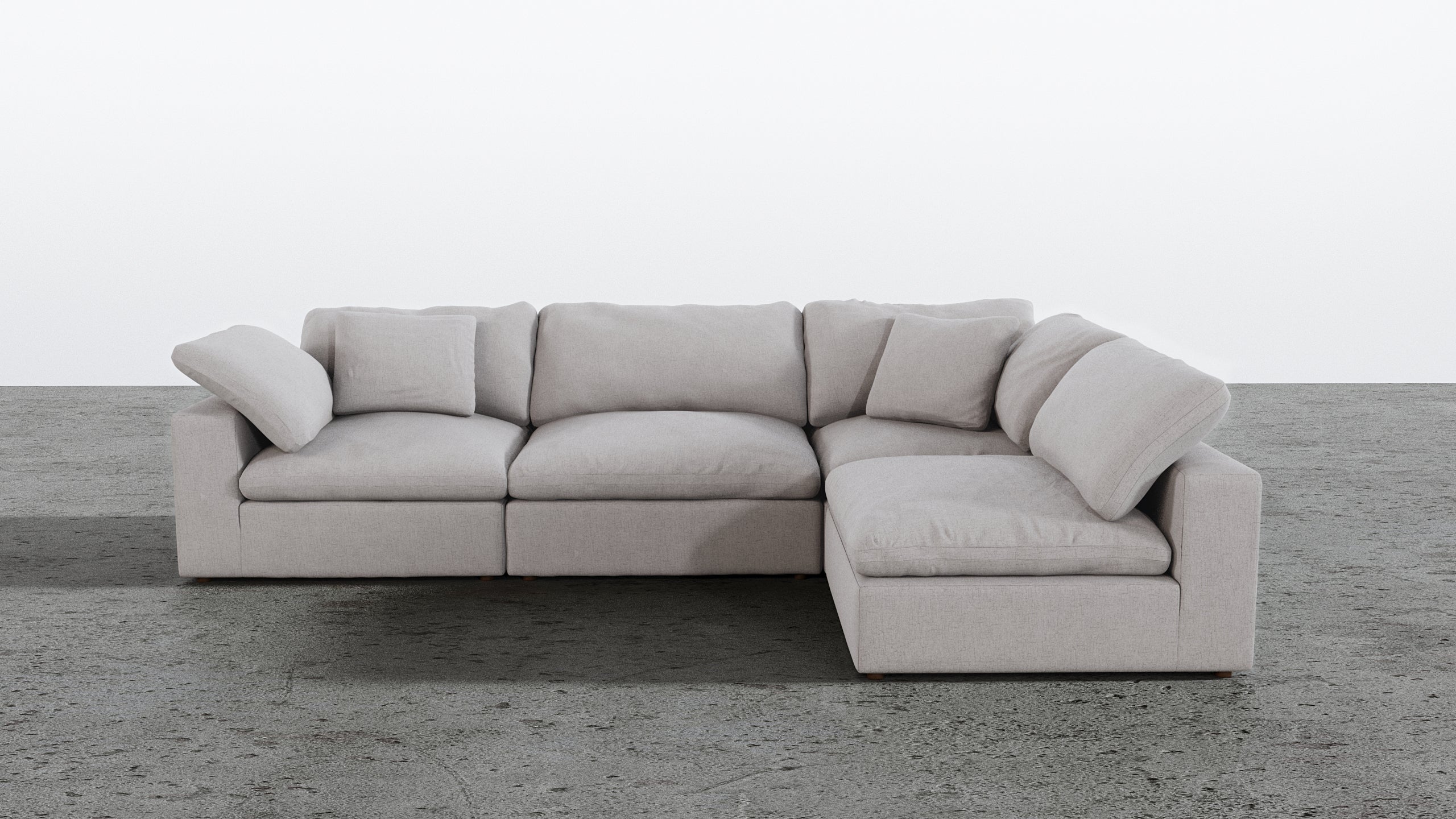 Cloud Paradise Sectional 4 Seater - Image 22
