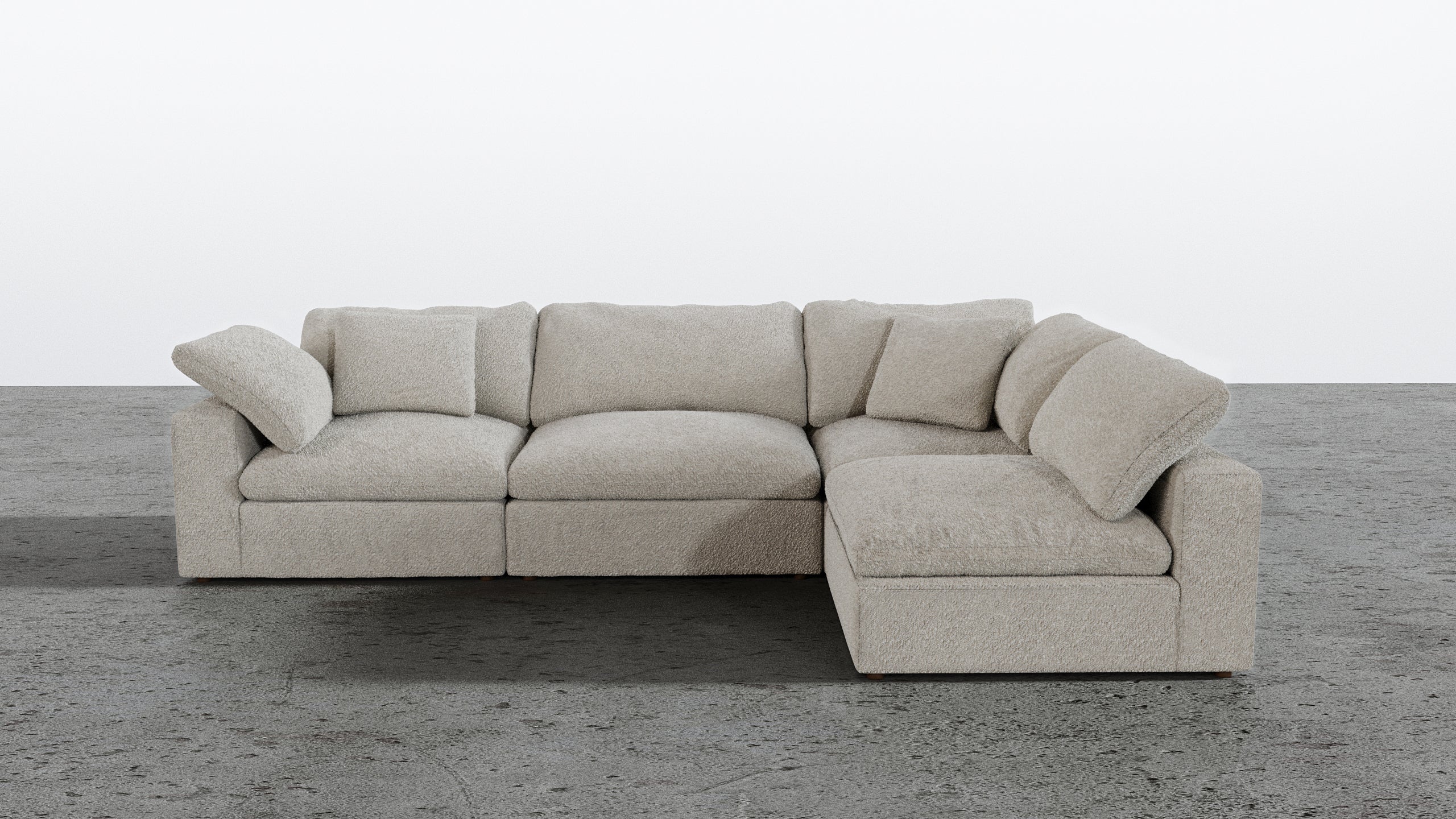 Cloud Paradise Sectional 4 Seater - Image 28