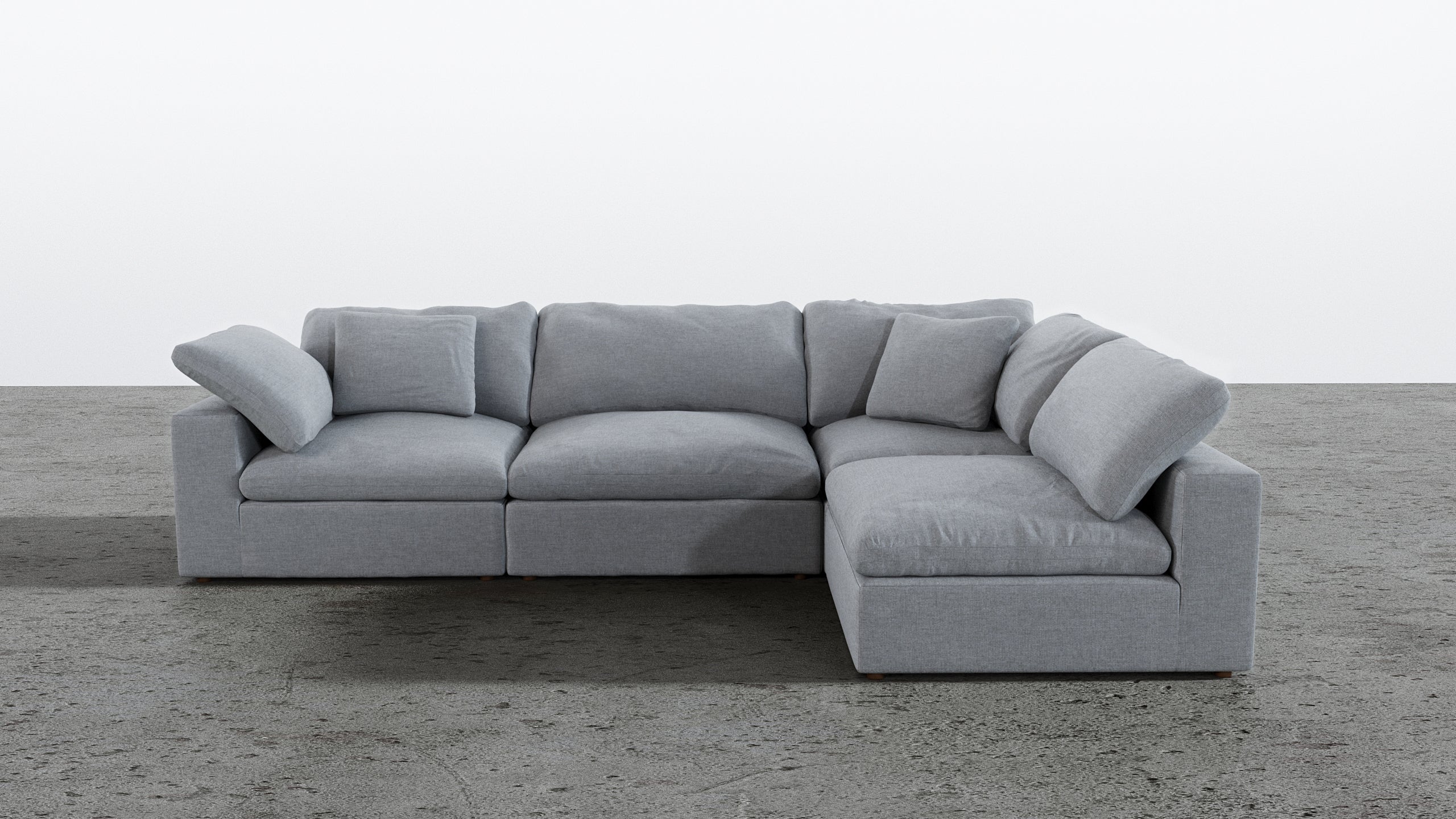 Cloud Paradise Sectional 4 Seater - Image 31