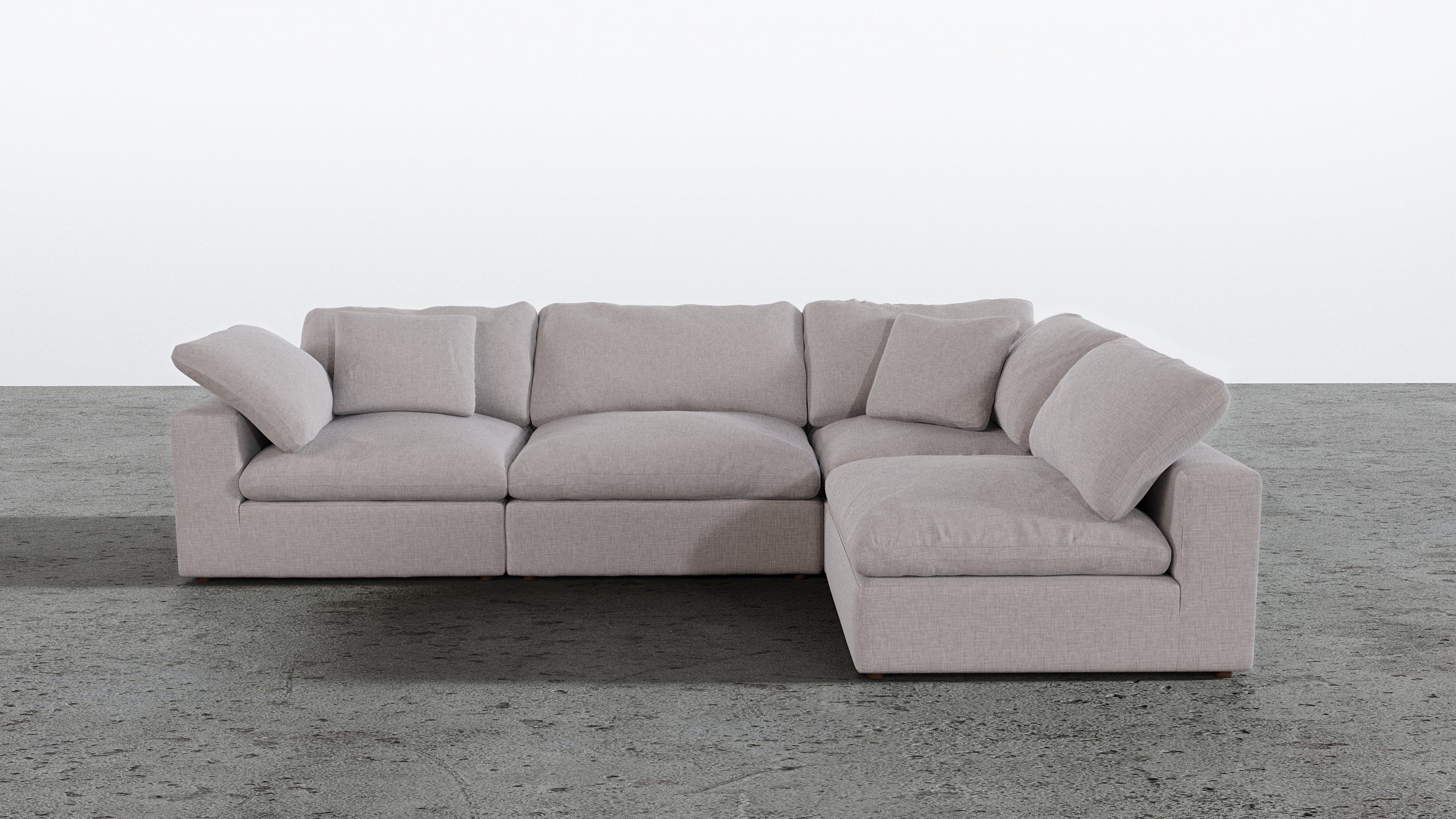 Cloud Paradise Sectional 4 Seater - Image 40