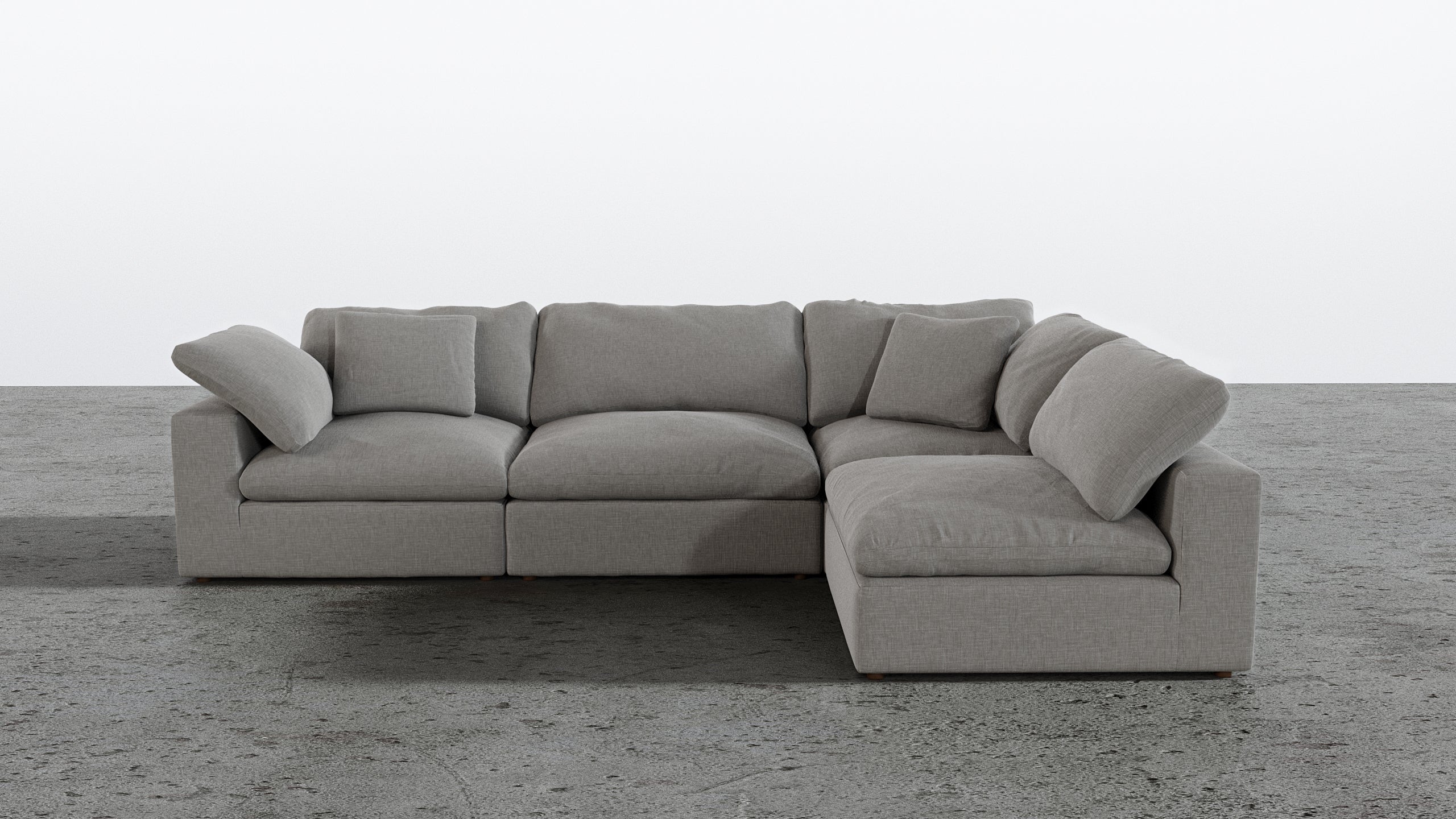 Cloud Paradise Sectional 4 Seater - Image 43
