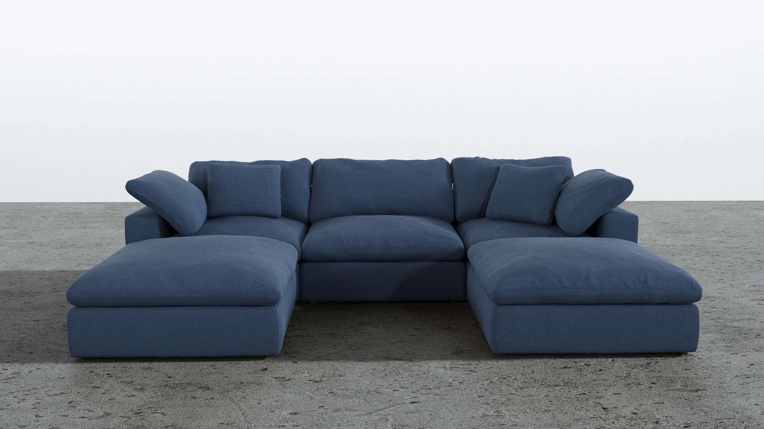 Cloud Paradise Sofa Double Ottoman - Image 11