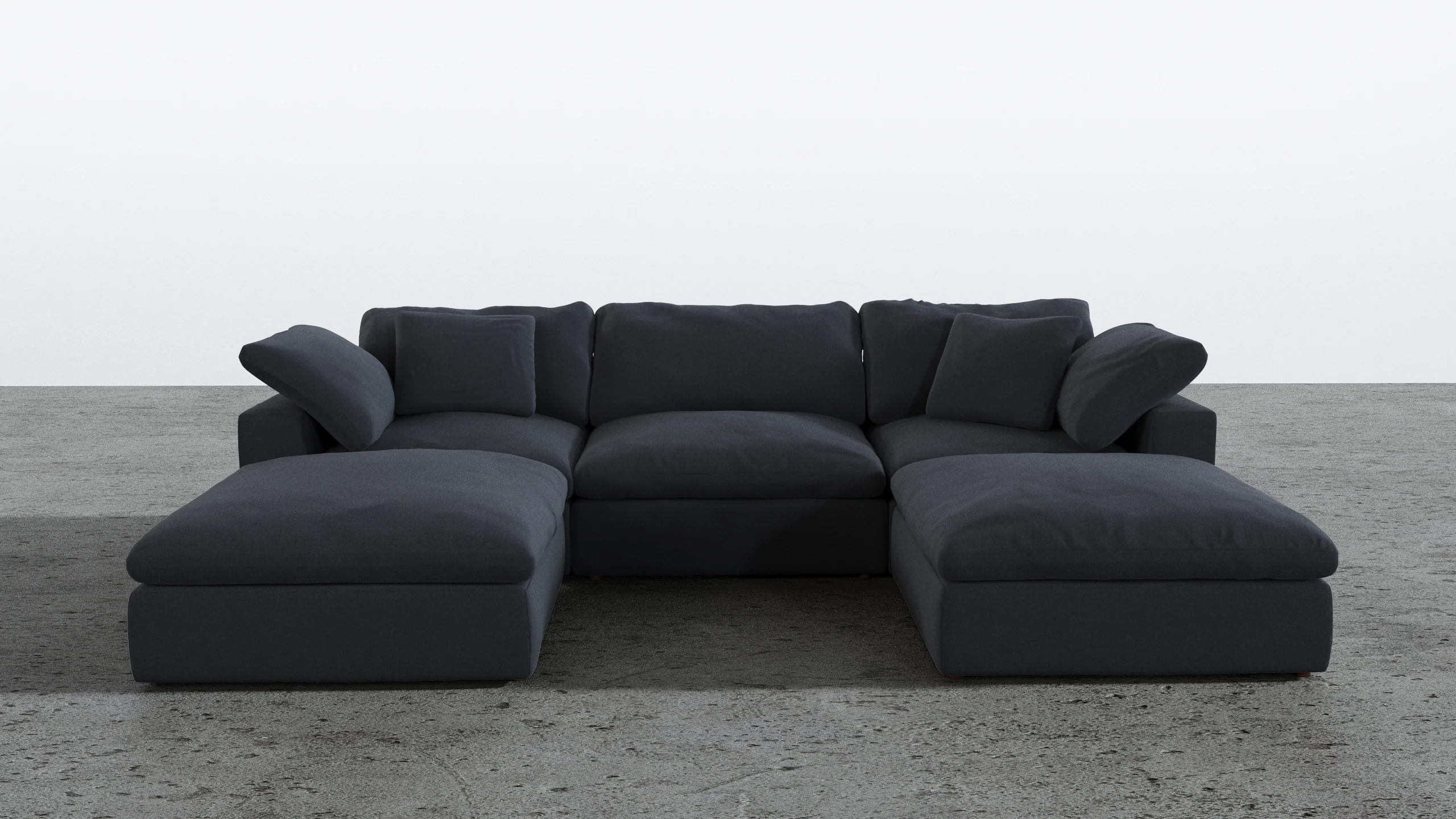Cloud Paradise Sofa Double Ottoman - Image 17
