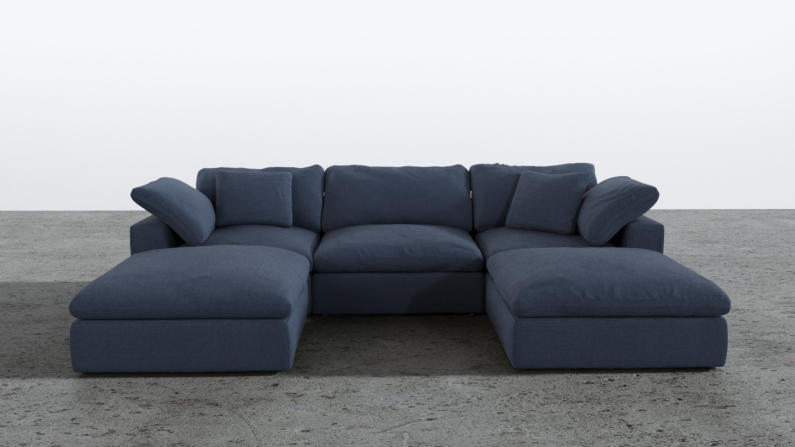 Cloud Paradise Sofa Double Ottoman - Image 38