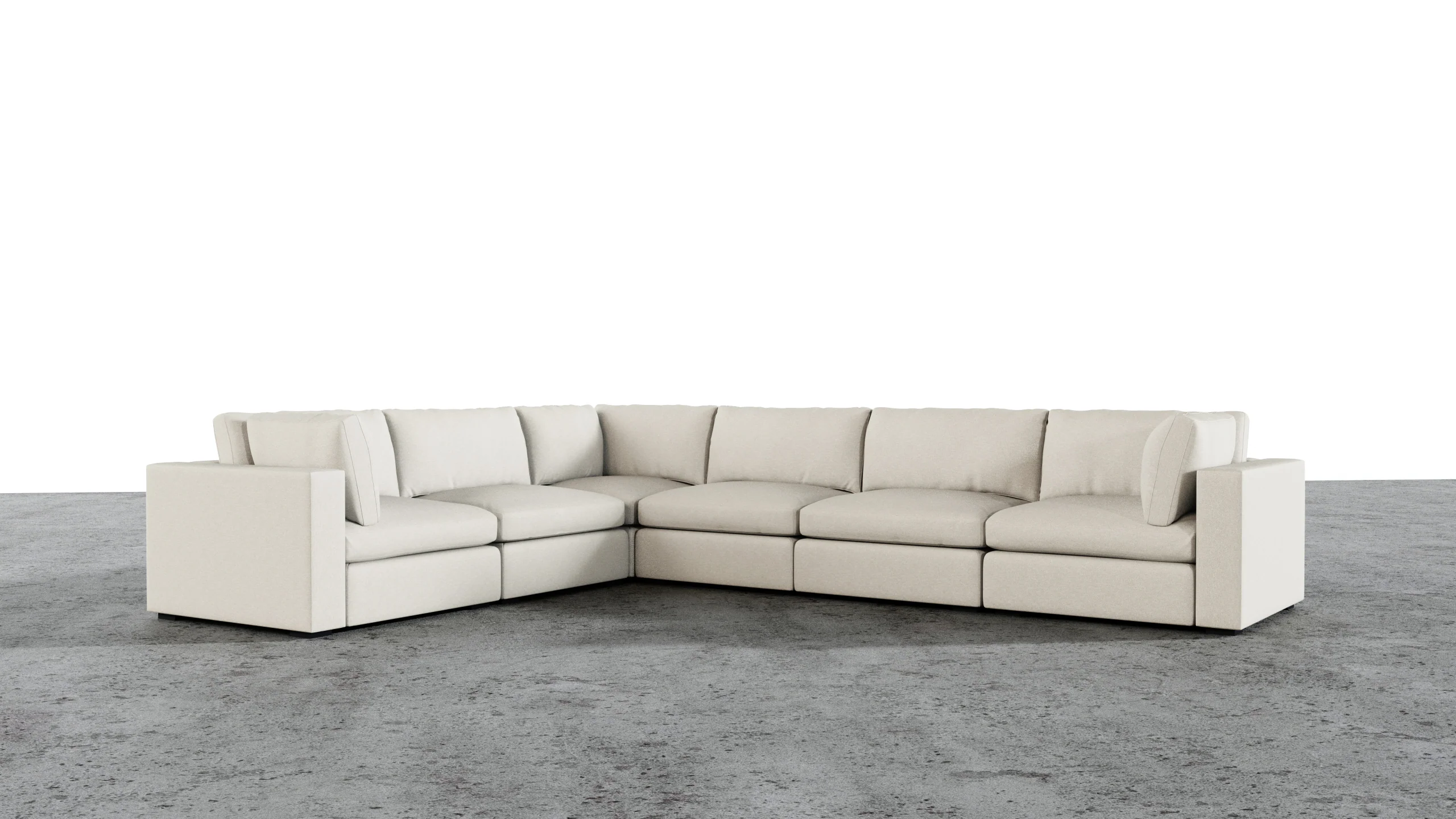 Bennet Corner Sectional 6 Seater - Image 49