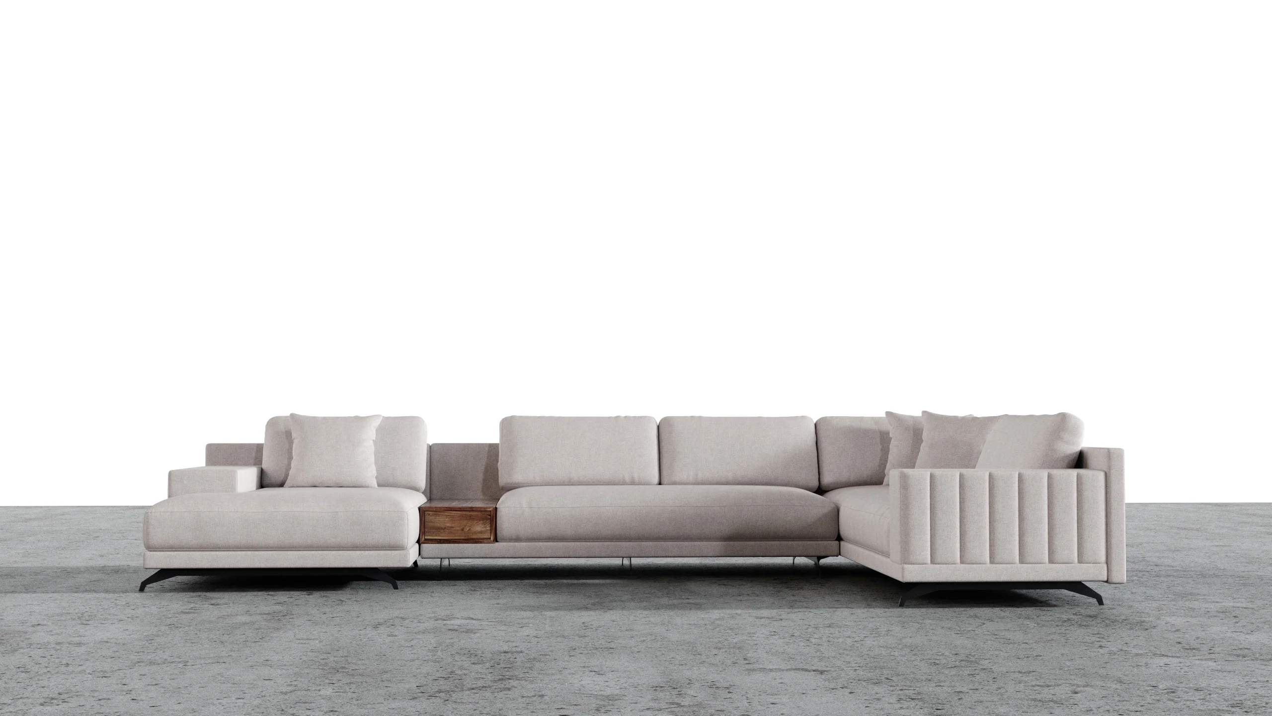 Elite Comfort Grand Sectional - Image 44