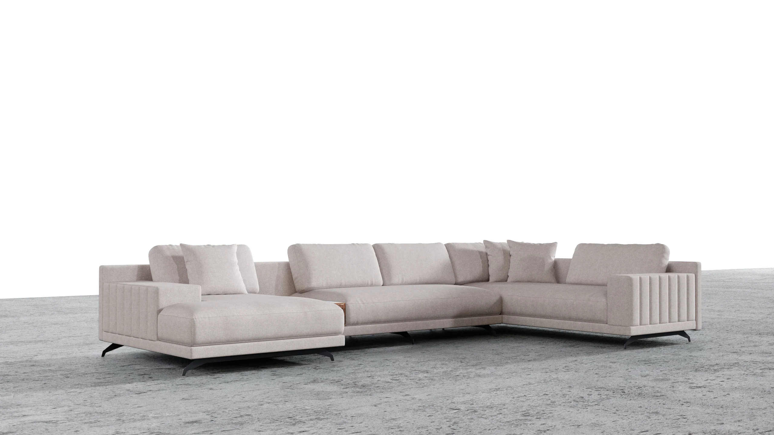 Elite Comfort Grand Sectional - Image 45
