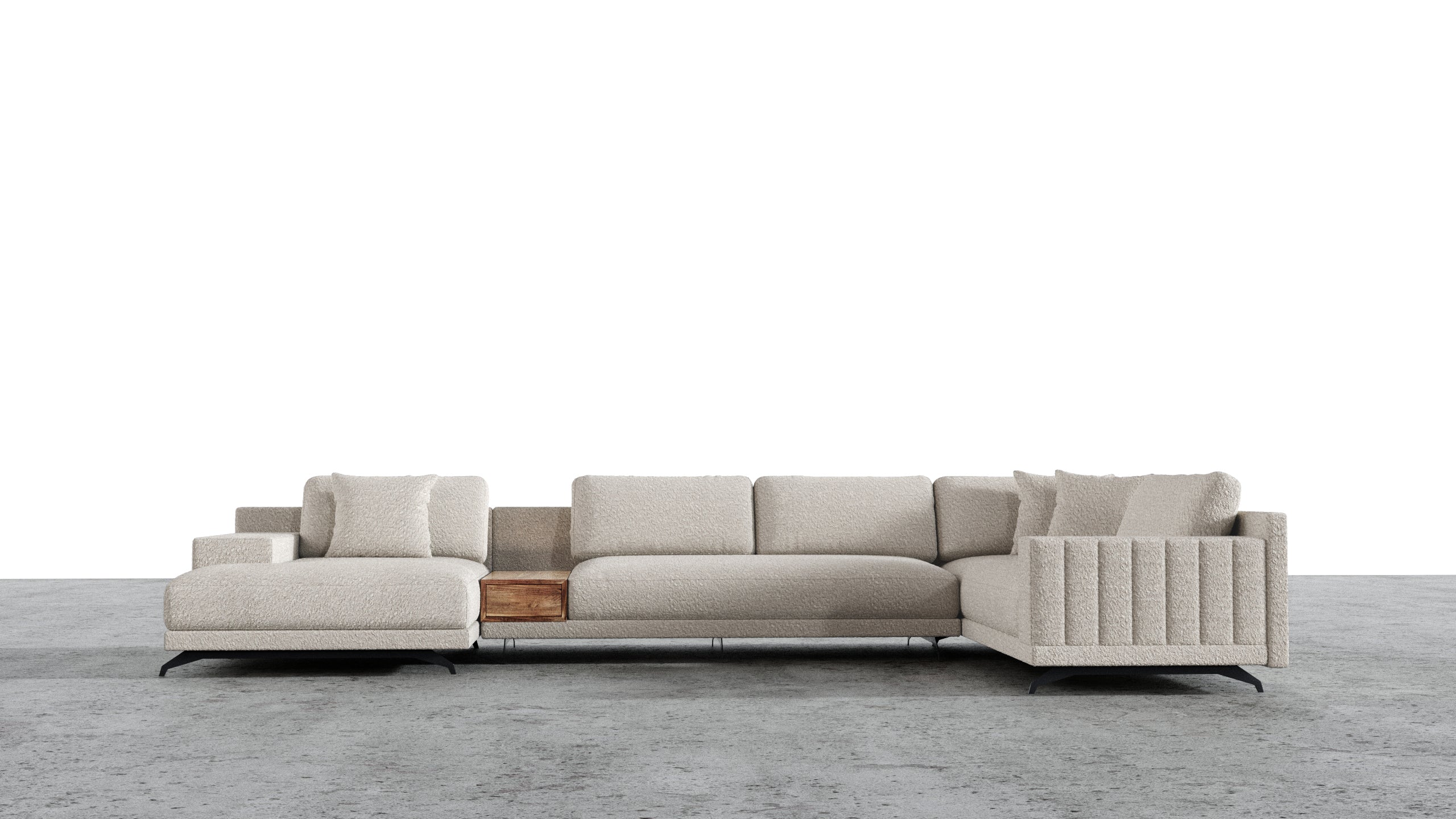 Elite Comfort Grand Sectional - Image 56