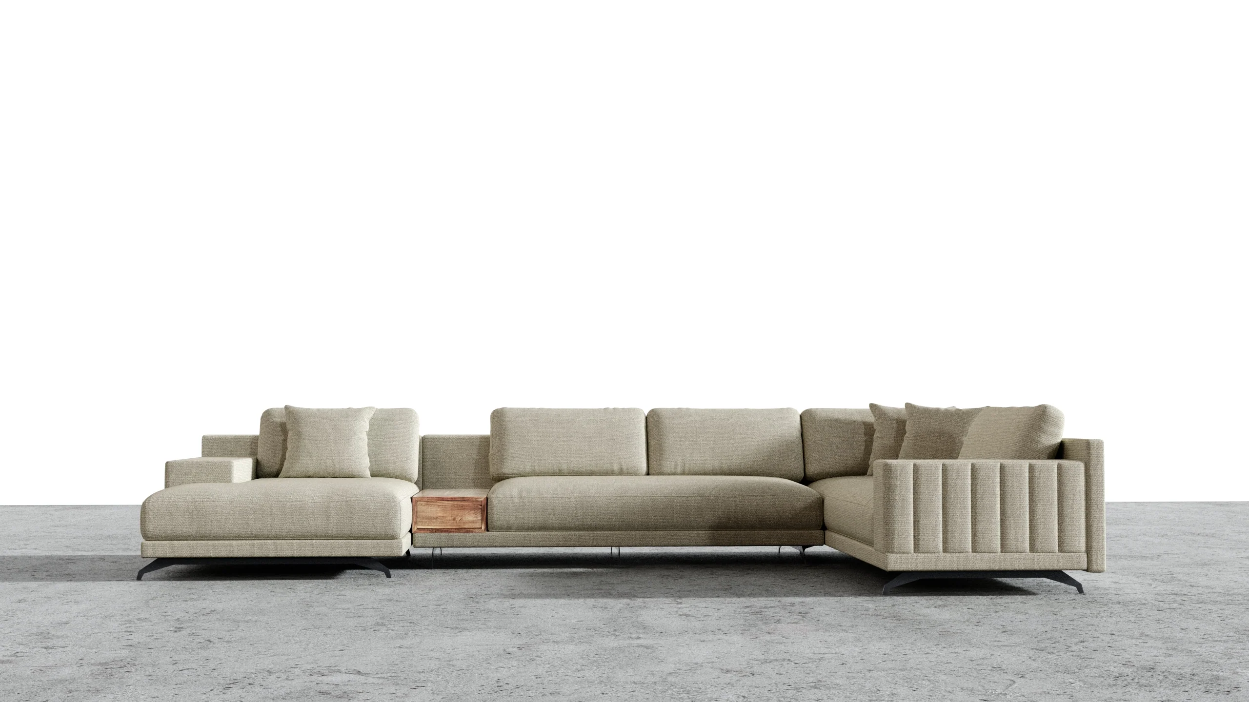 Elite Comfort Grand Sectional - Image 68