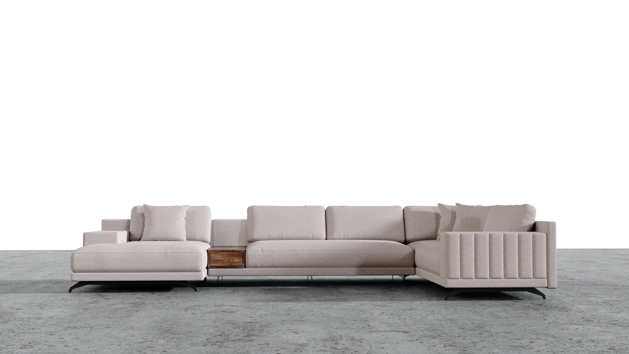 Elite Comfort Grand Sectional - Image 80