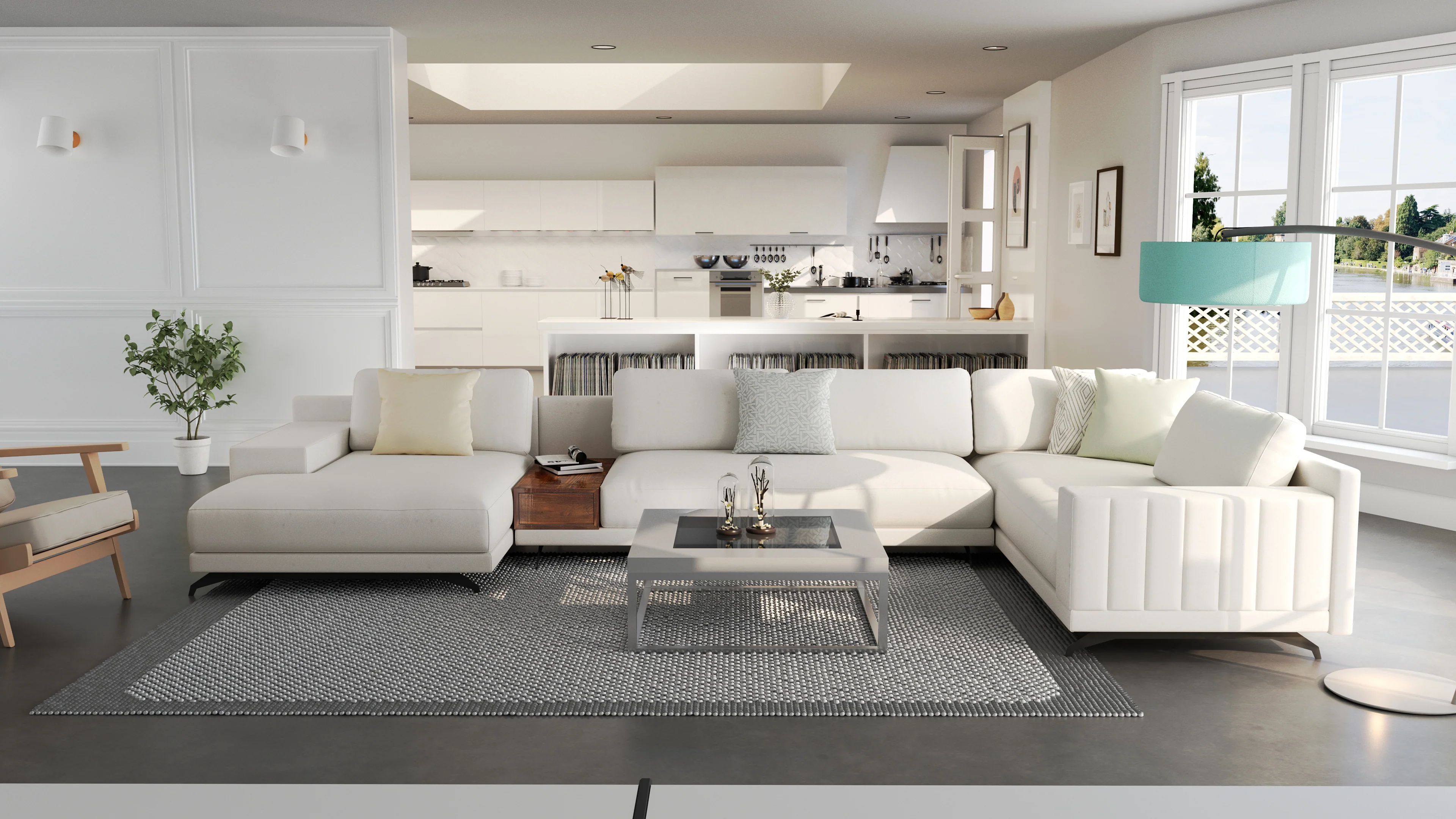 Elite Comfort Grand Sectional - Image 92