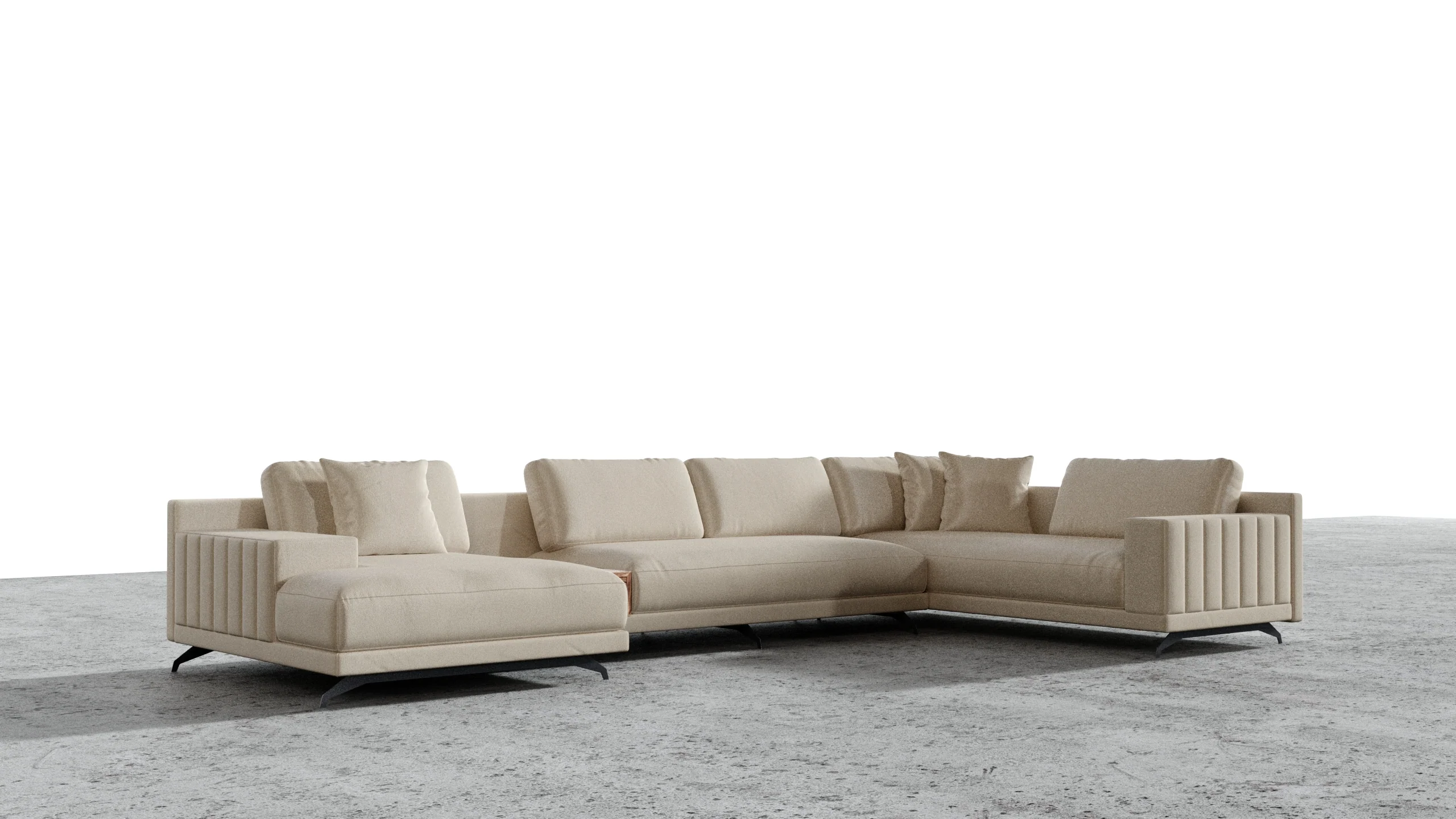Elite Comfort Grand Sectional - Image 19