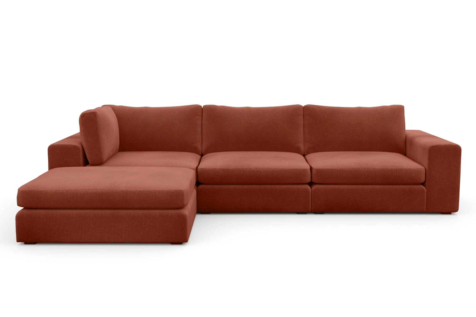 Juniper Green Corduroy Sectional - Image 7