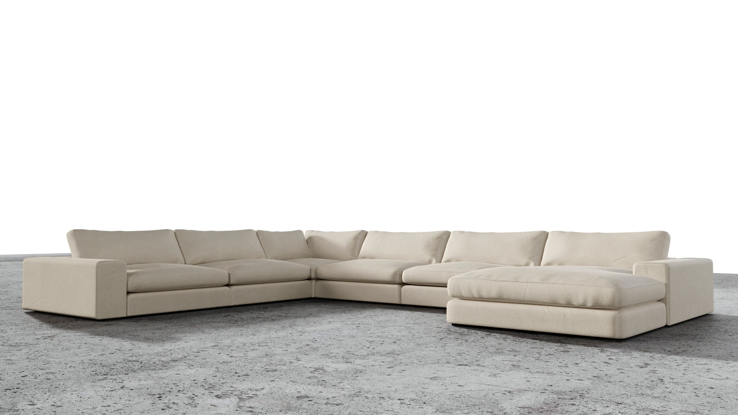MGR 5 Seat + Chaise Corner Sectional - Image 17