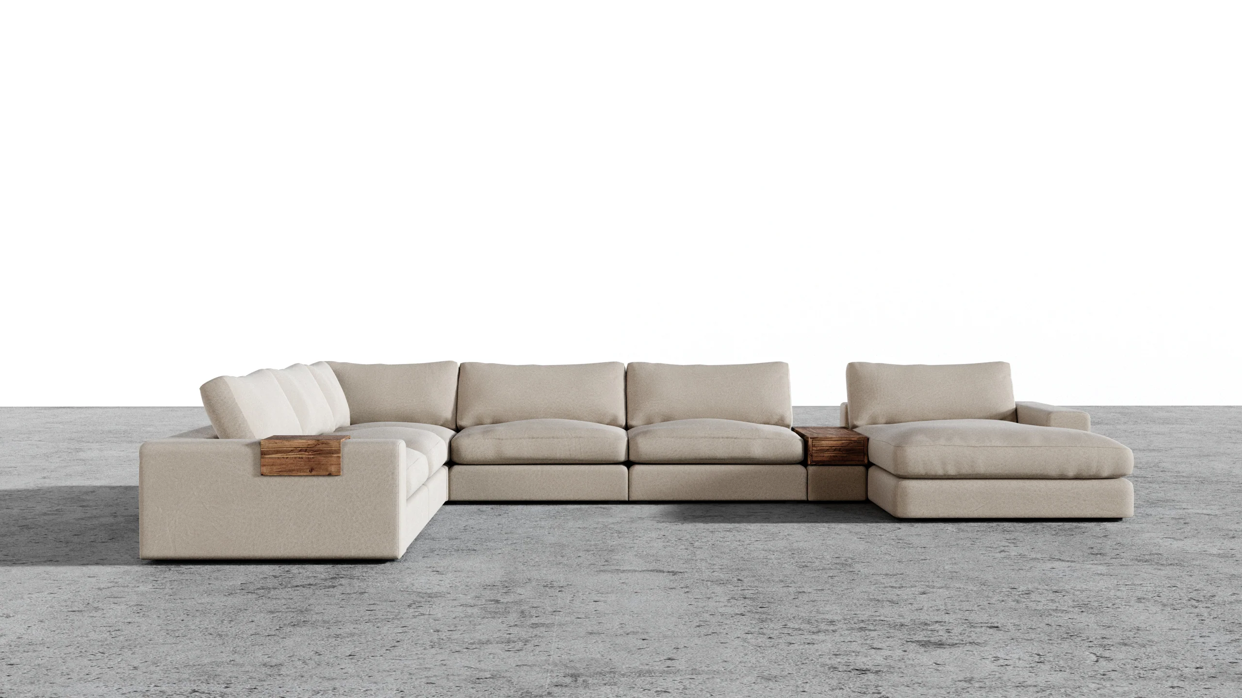 MGR 5 Seat + Chaise Corner Sectional - Image 23