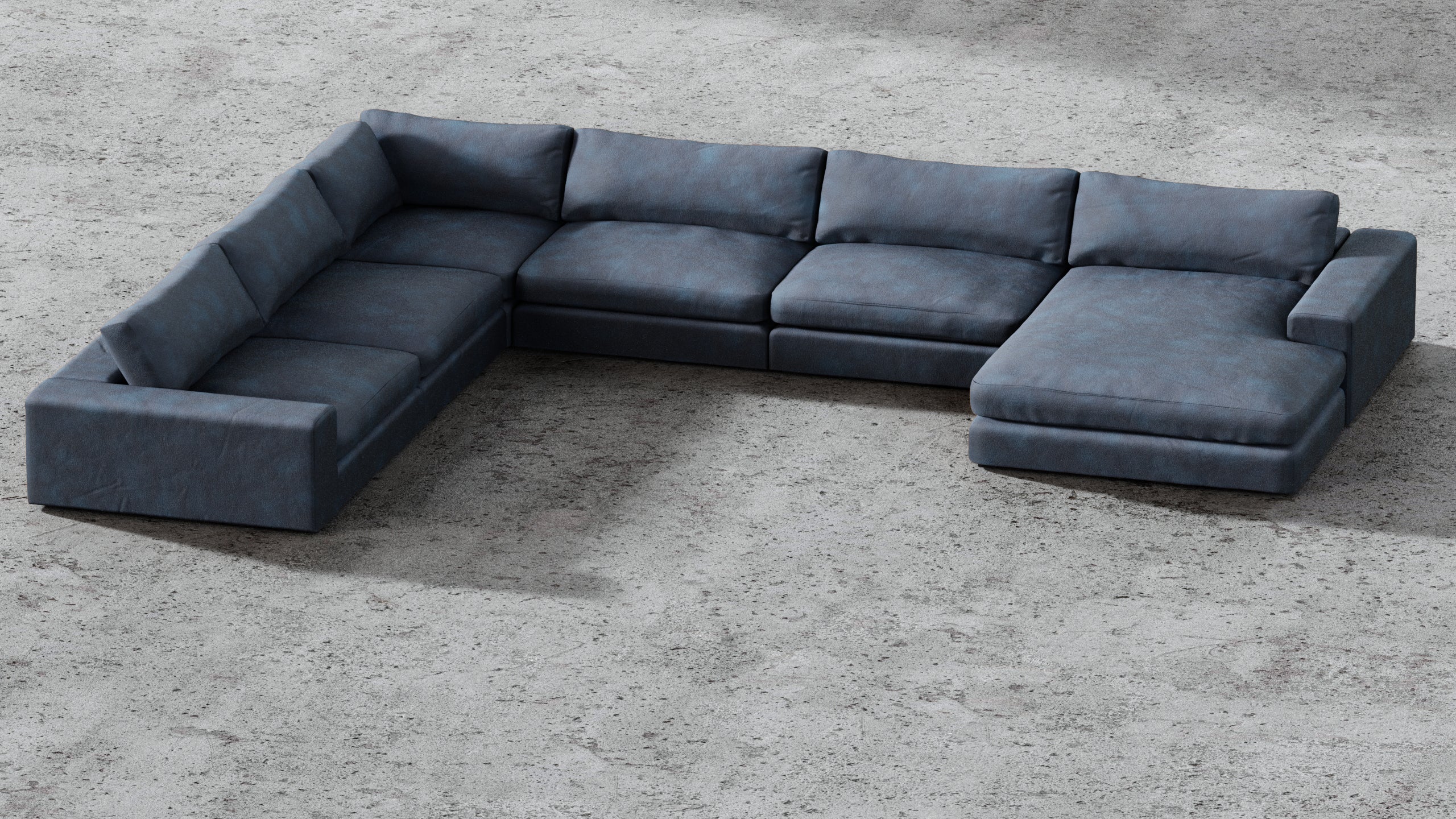 MGR 5 Seat + Chaise Corner Sectional - Image 26